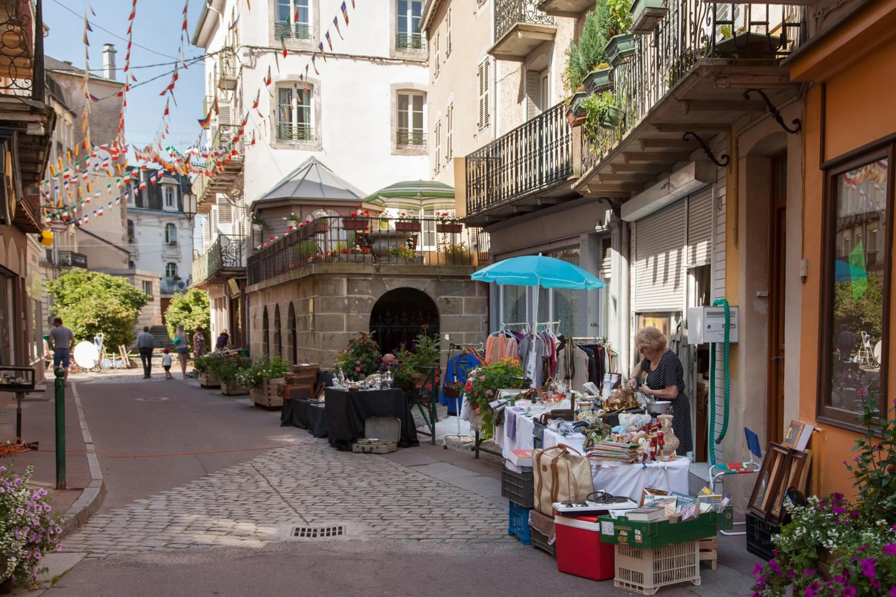 Shopping Area in Le Grand Hotel de Plombières by Popinns
