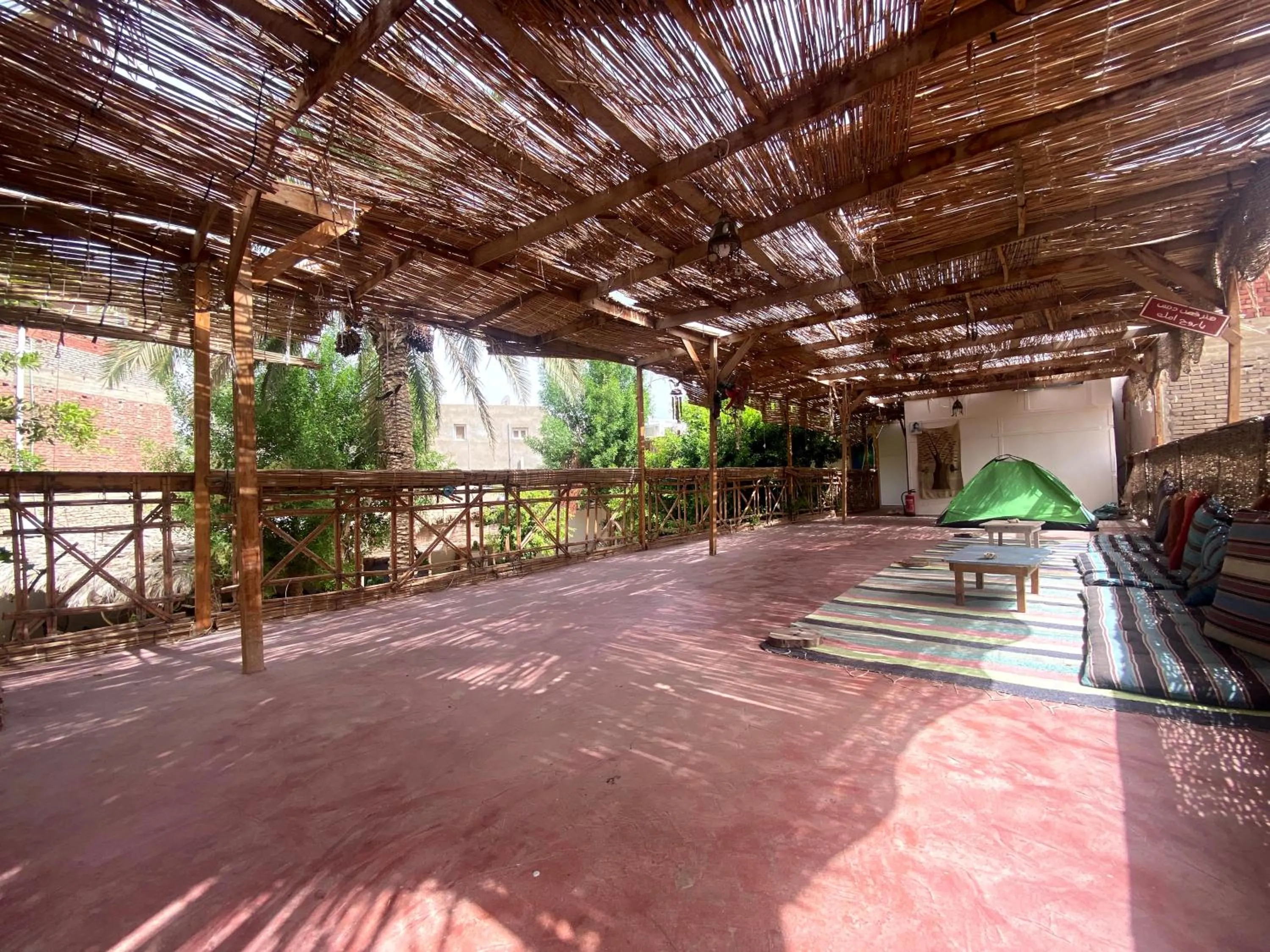 Patio in Sunrise Dahab lodge