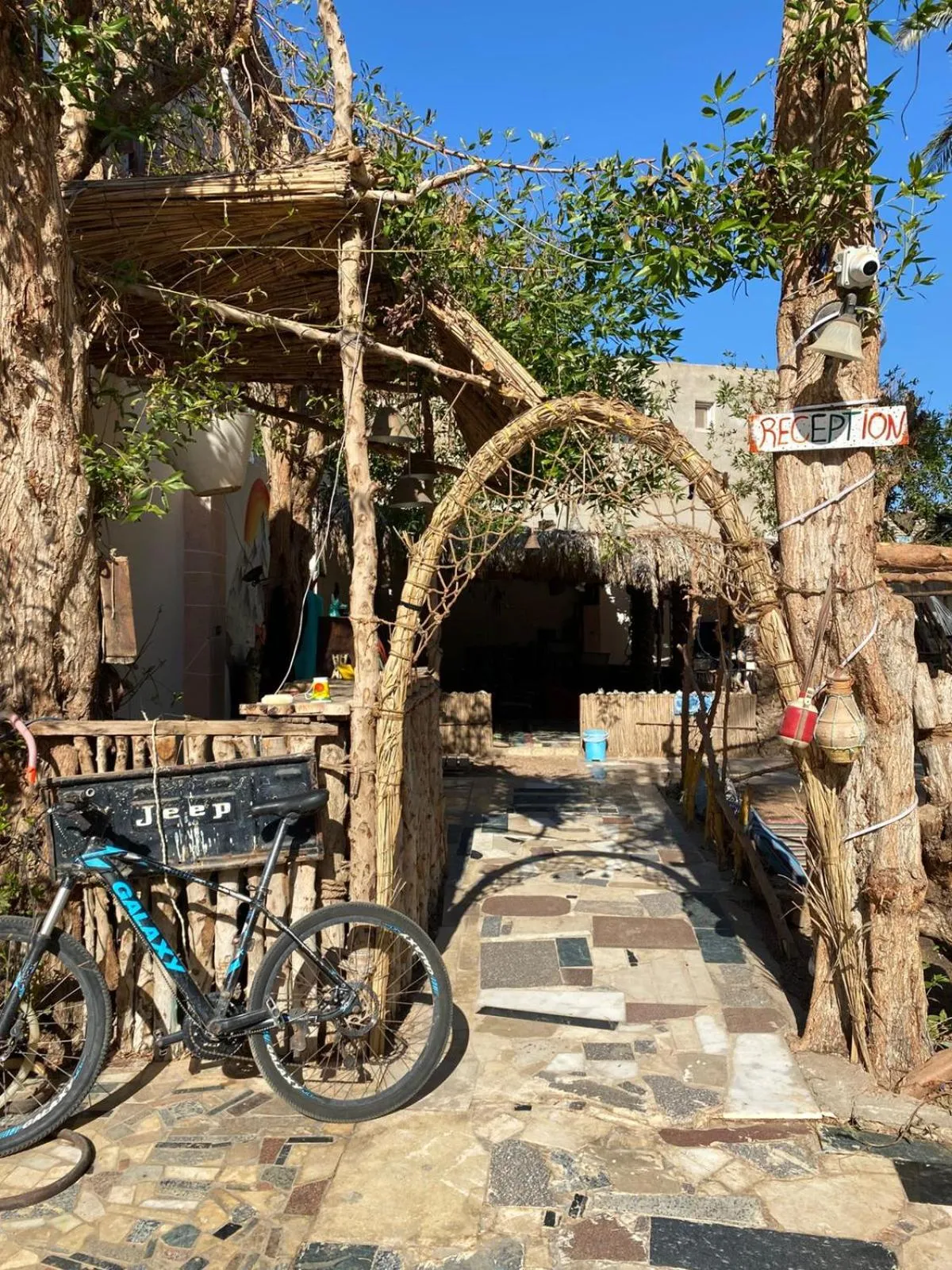 Patio in Sunrise Dahab lodge