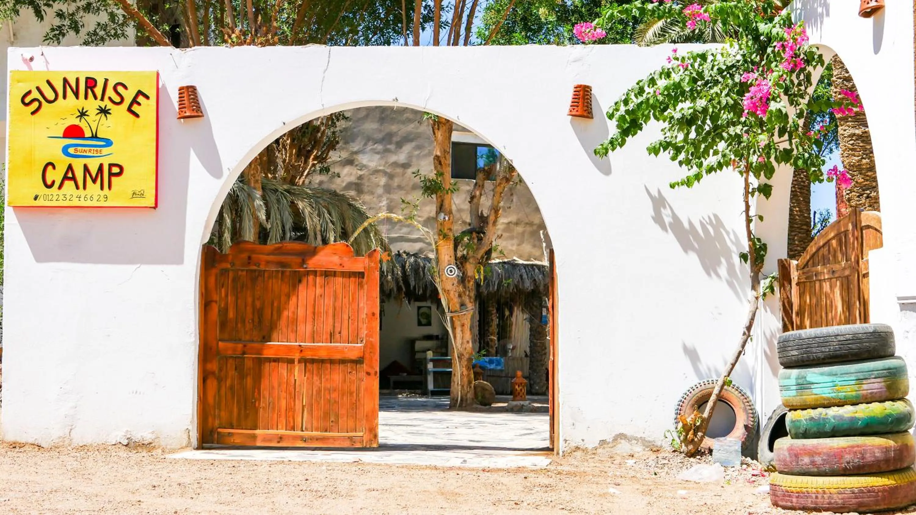 Facade/entrance in Sunrise Dahab lodge