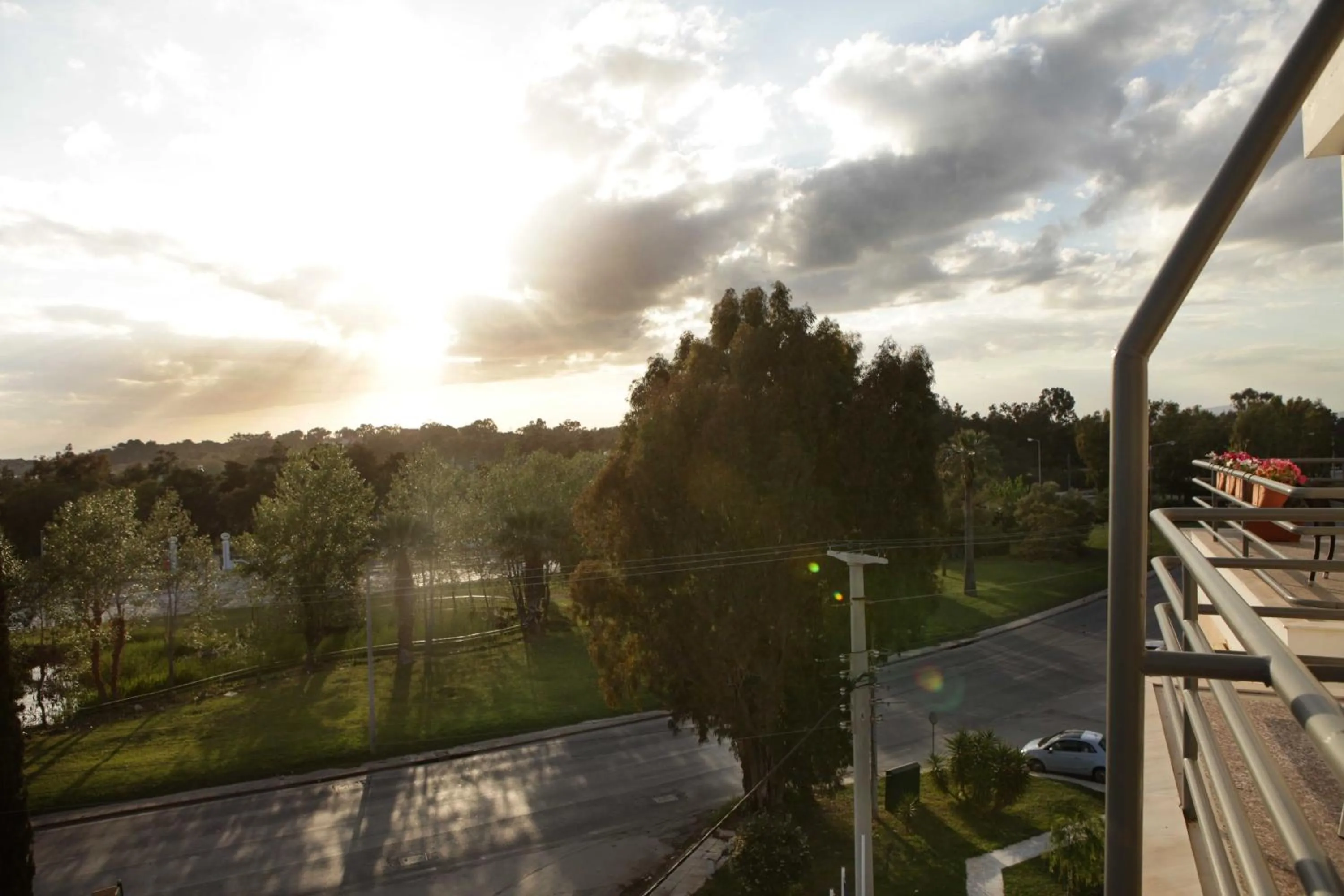 Bird's eye view in Minavra Hotel