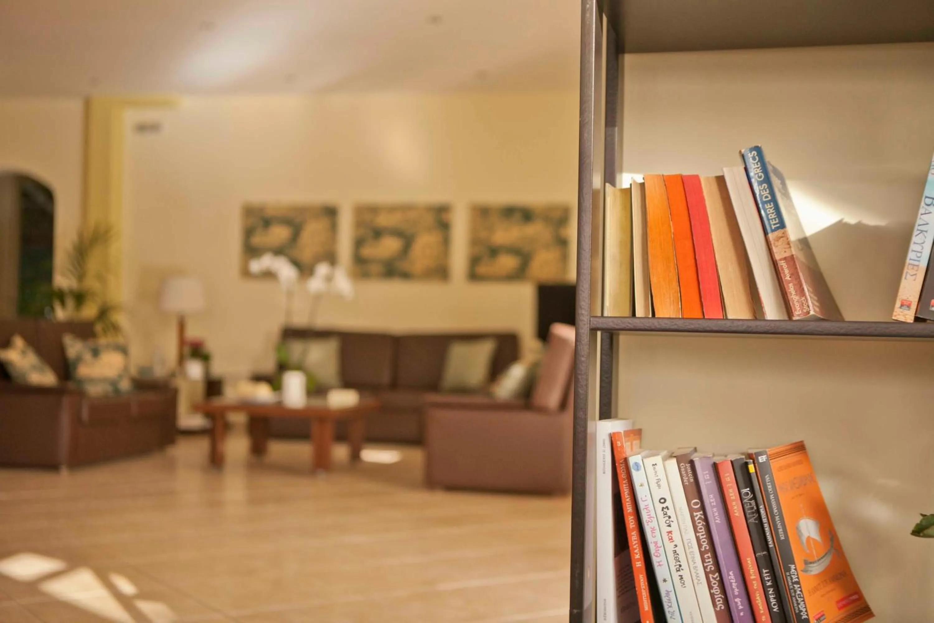 Lounge or bar in Minavra Hotel