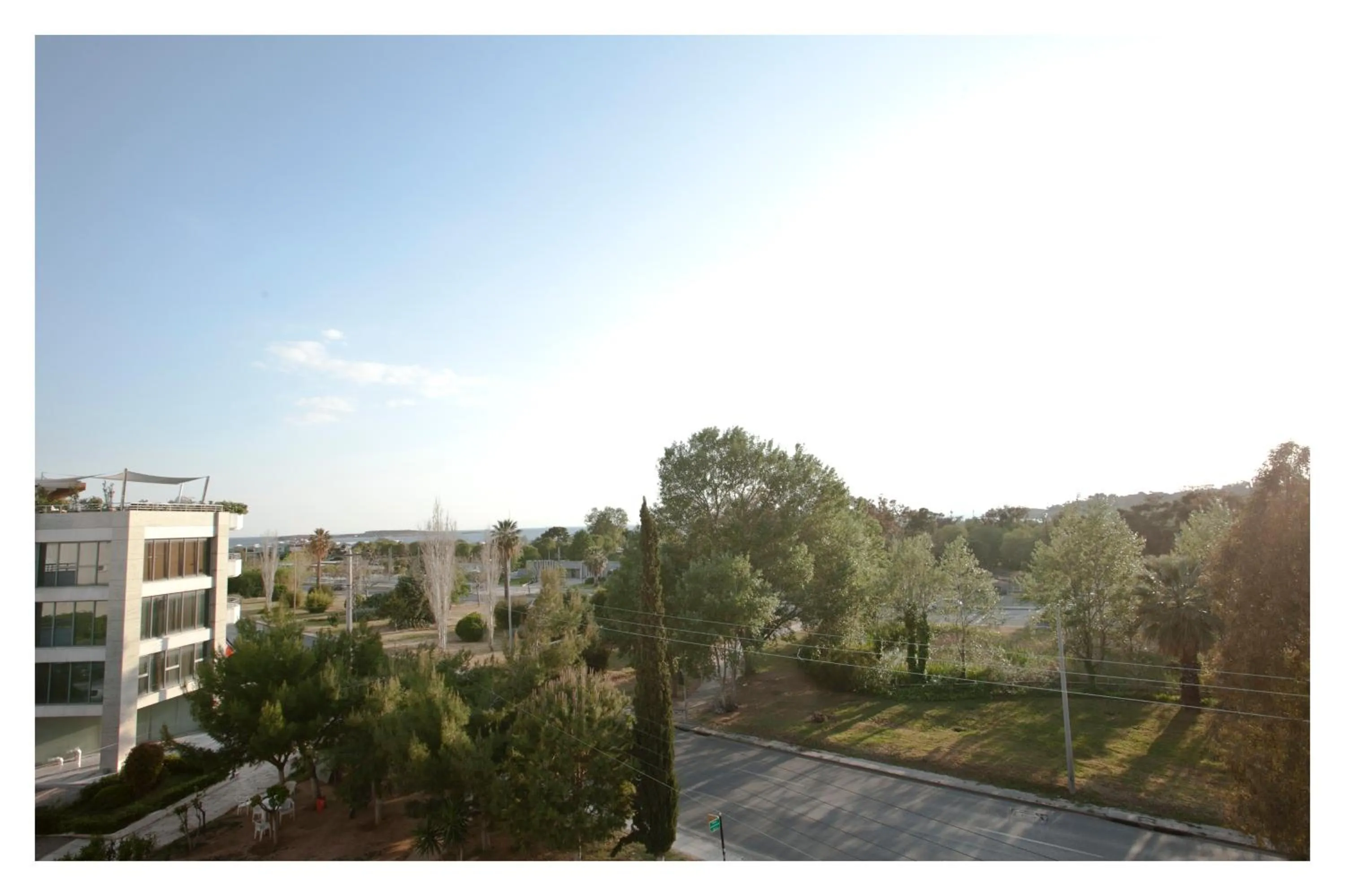 Bird's eye view in Minavra Hotel