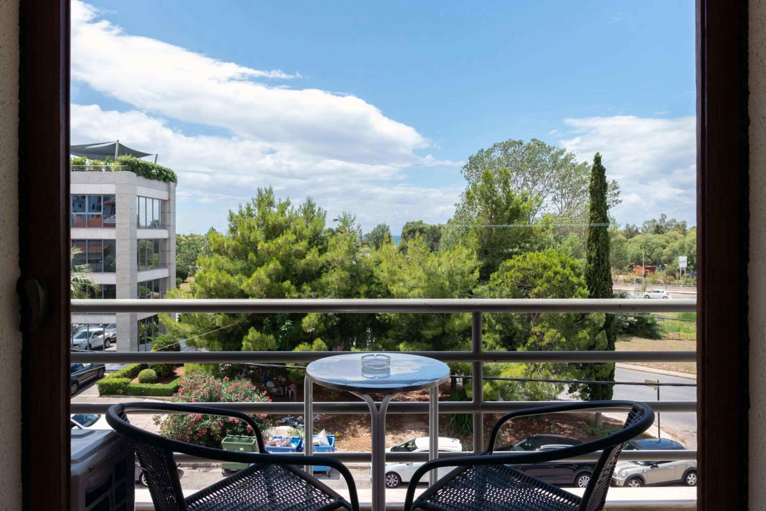 Balcony/Terrace in Minavra Hotel