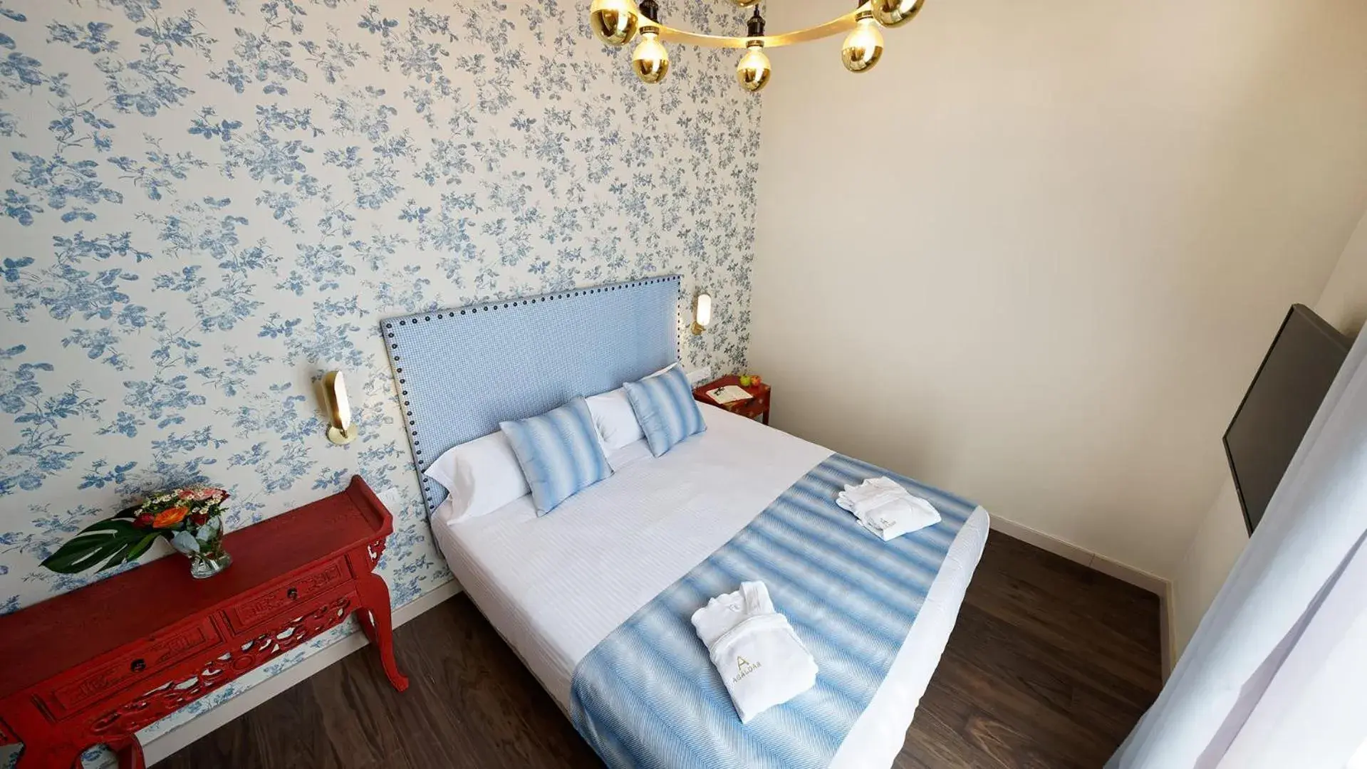 Bed in Hotel Emblemático Agáldar Bed in Hotel Emblemático Agáldar