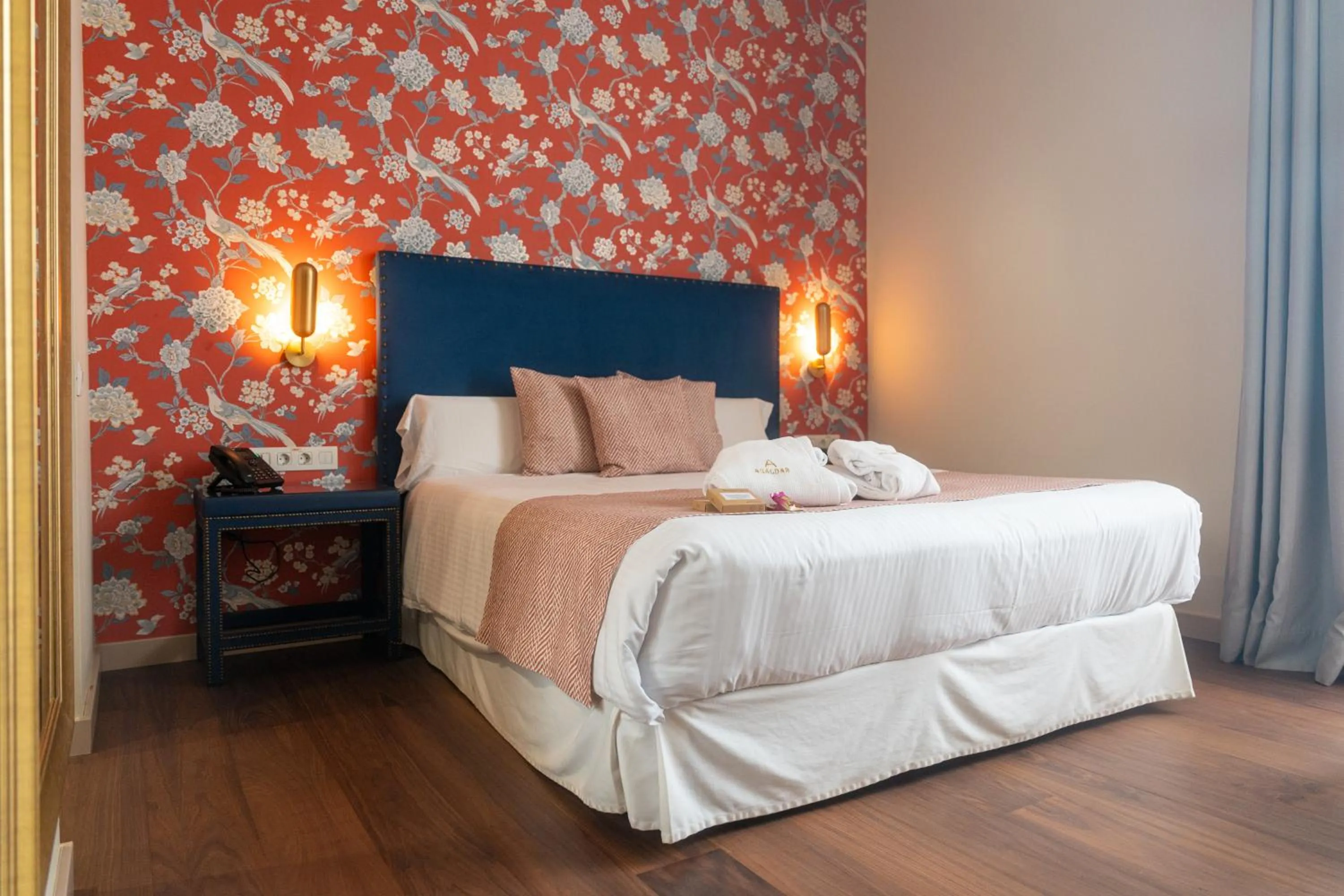 Bed in Hotel Emblemático Agáldar