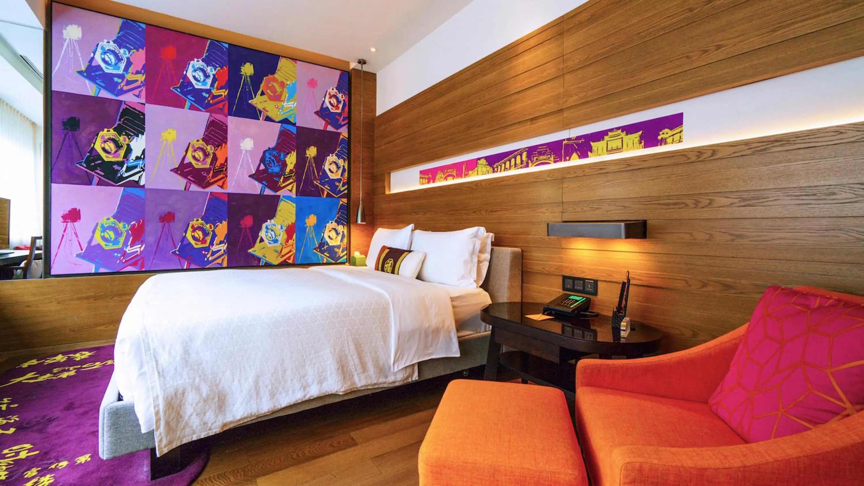 Photo of the whole room, Bed in Hotel Indigo Xiamen Harbour by IHG