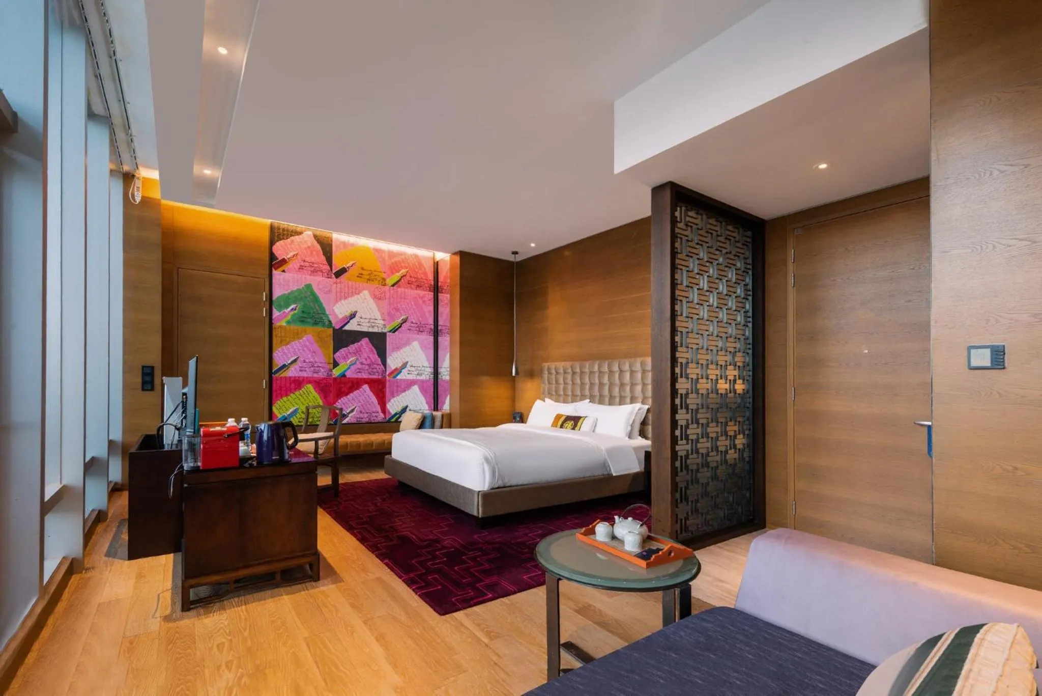 Photo of the whole room, Bed in Hotel Indigo Xiamen Harbour by IHG