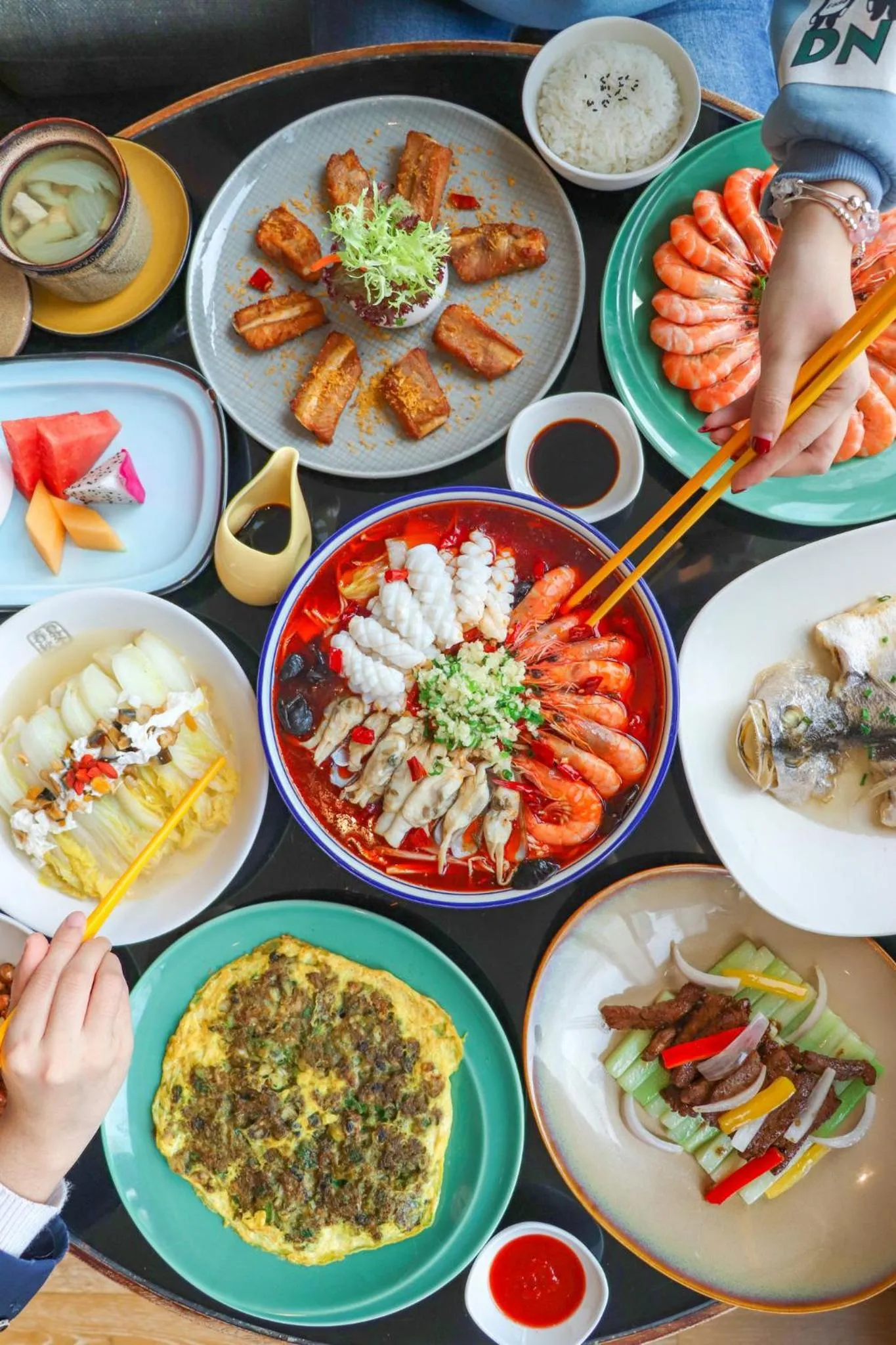 Restaurant/places to eat in Hotel Indigo Xiamen Harbour by IHG