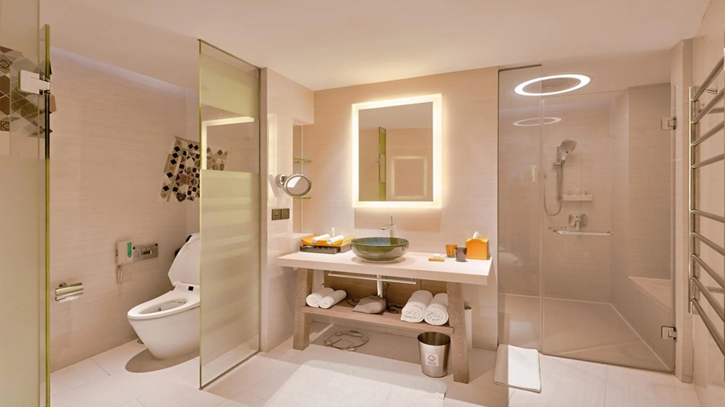 Bathroom in Hotel Indigo Xiamen Harbour by IHG