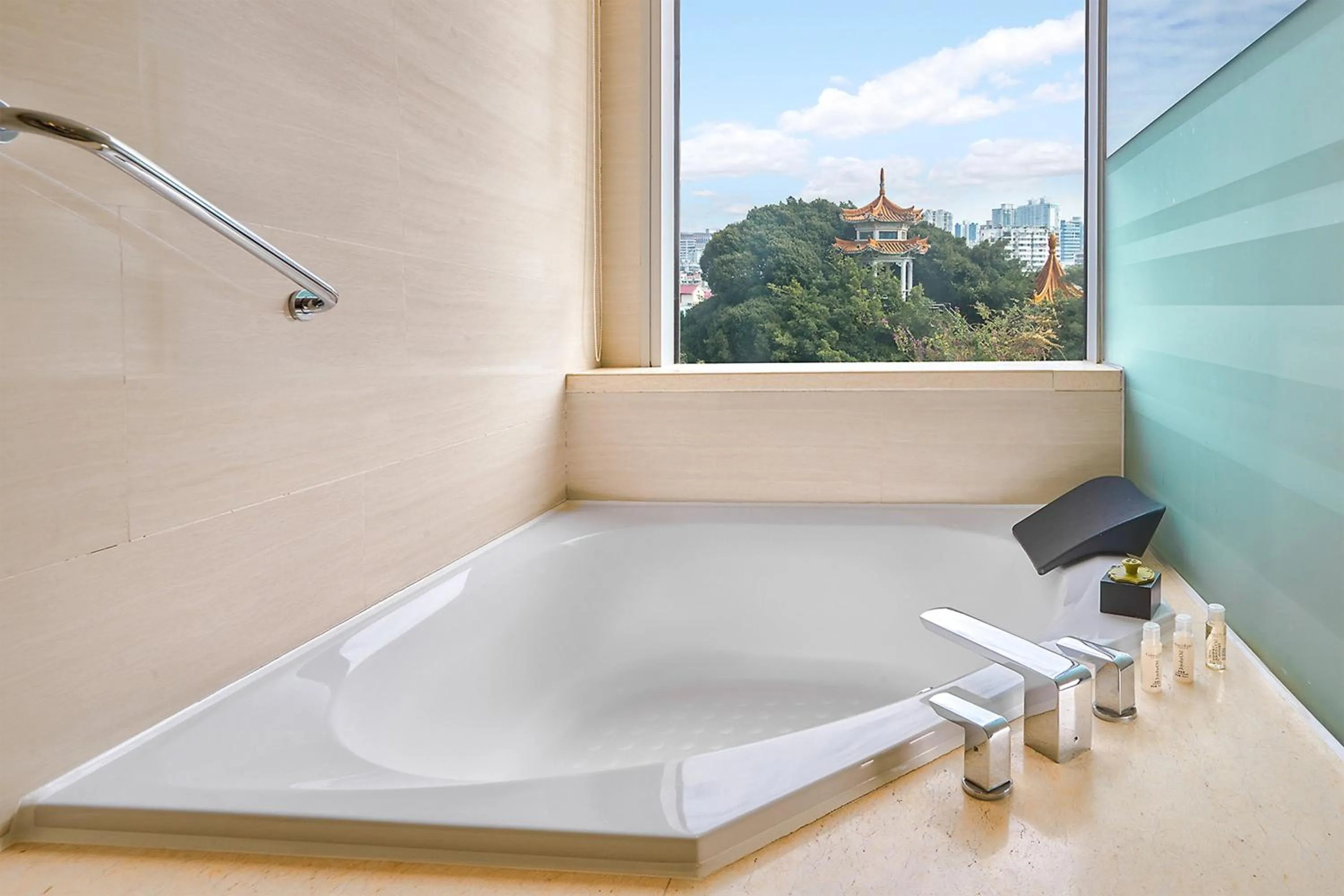 Bathroom in Hotel Indigo Xiamen Harbour by IHG
