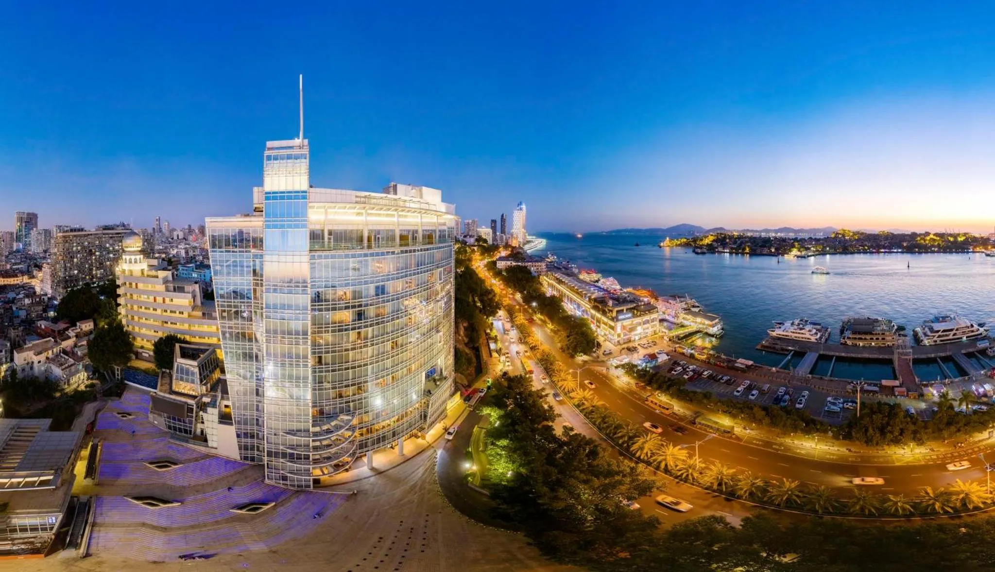 Property building in Hotel Indigo Xiamen Harbour by IHG