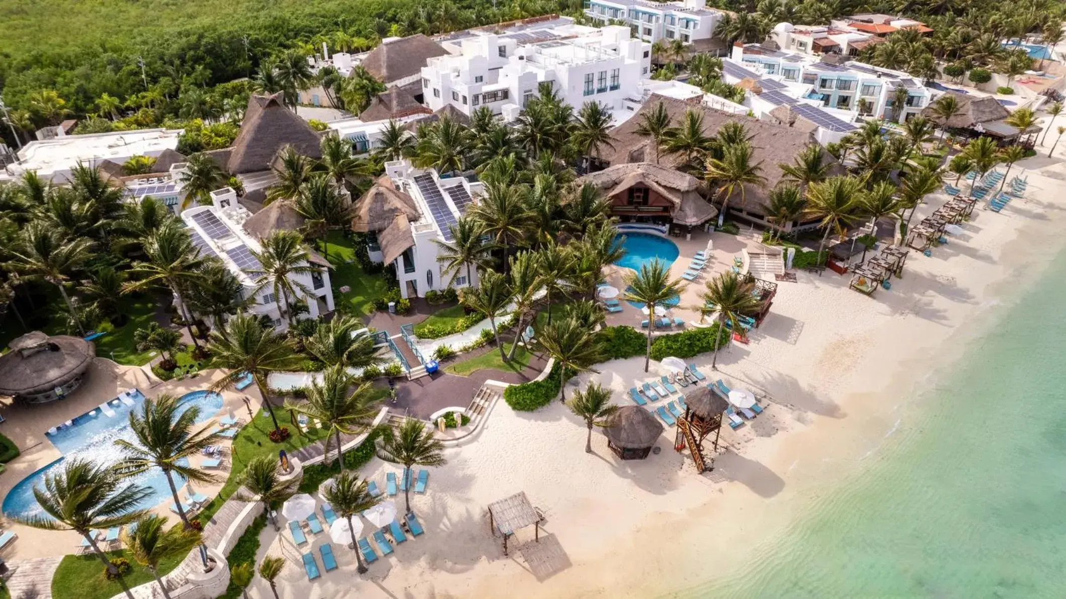 Property building in Margaritaville Island Reserve Riviera Cancún - A Karisma All-Inclusive Experience for All Property building in Margaritaville Island Reserve Riviera Cancún - A Karisma All-Inclusive Experience for All