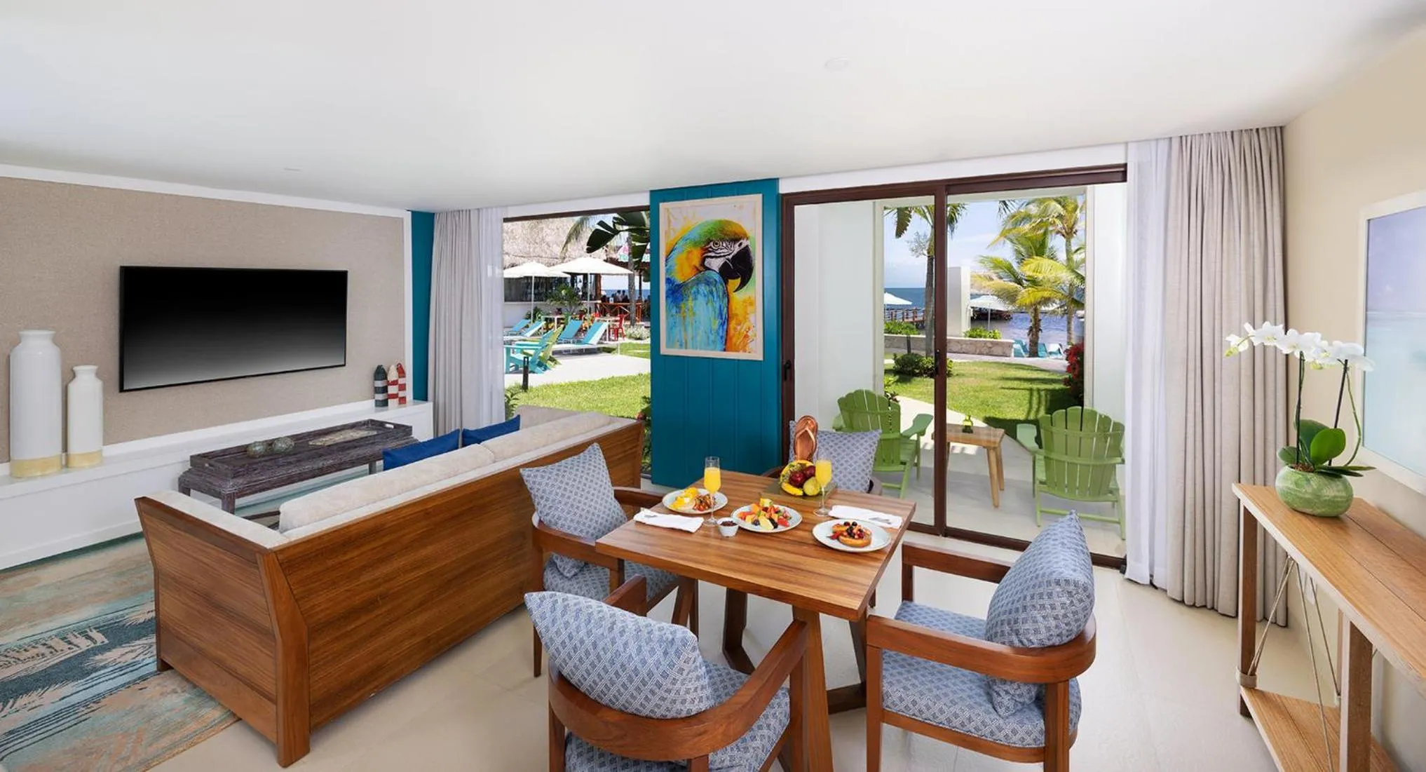 Patio in Margaritaville Island Reserve Riviera Cancún - A Karisma All-Inclusive Experience for All