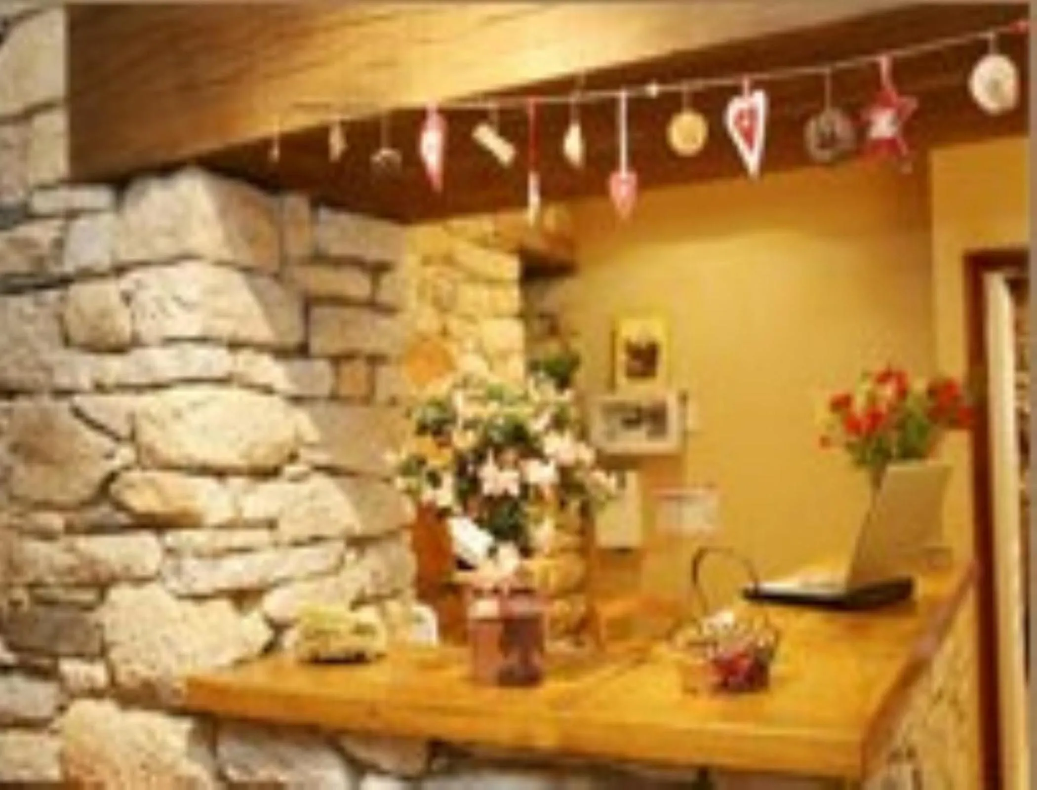 Lobby or reception in Auberge Saint Hernin