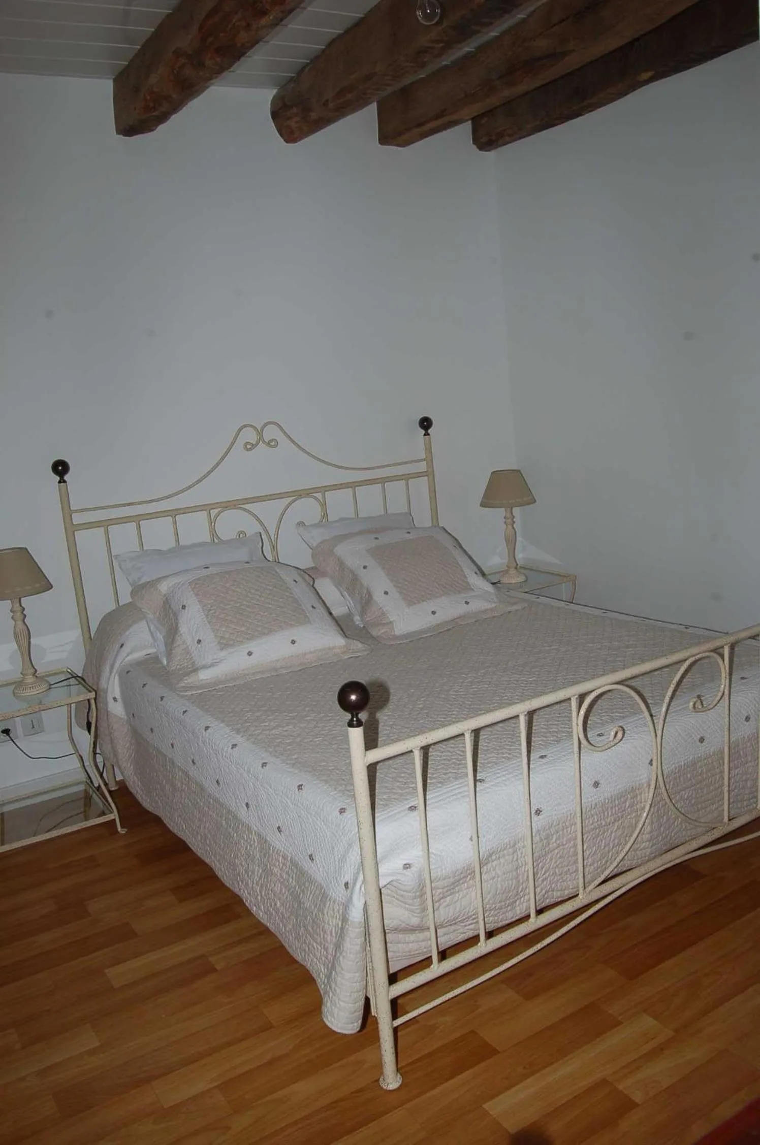 Bedroom, Bed in Auberge Saint Hernin