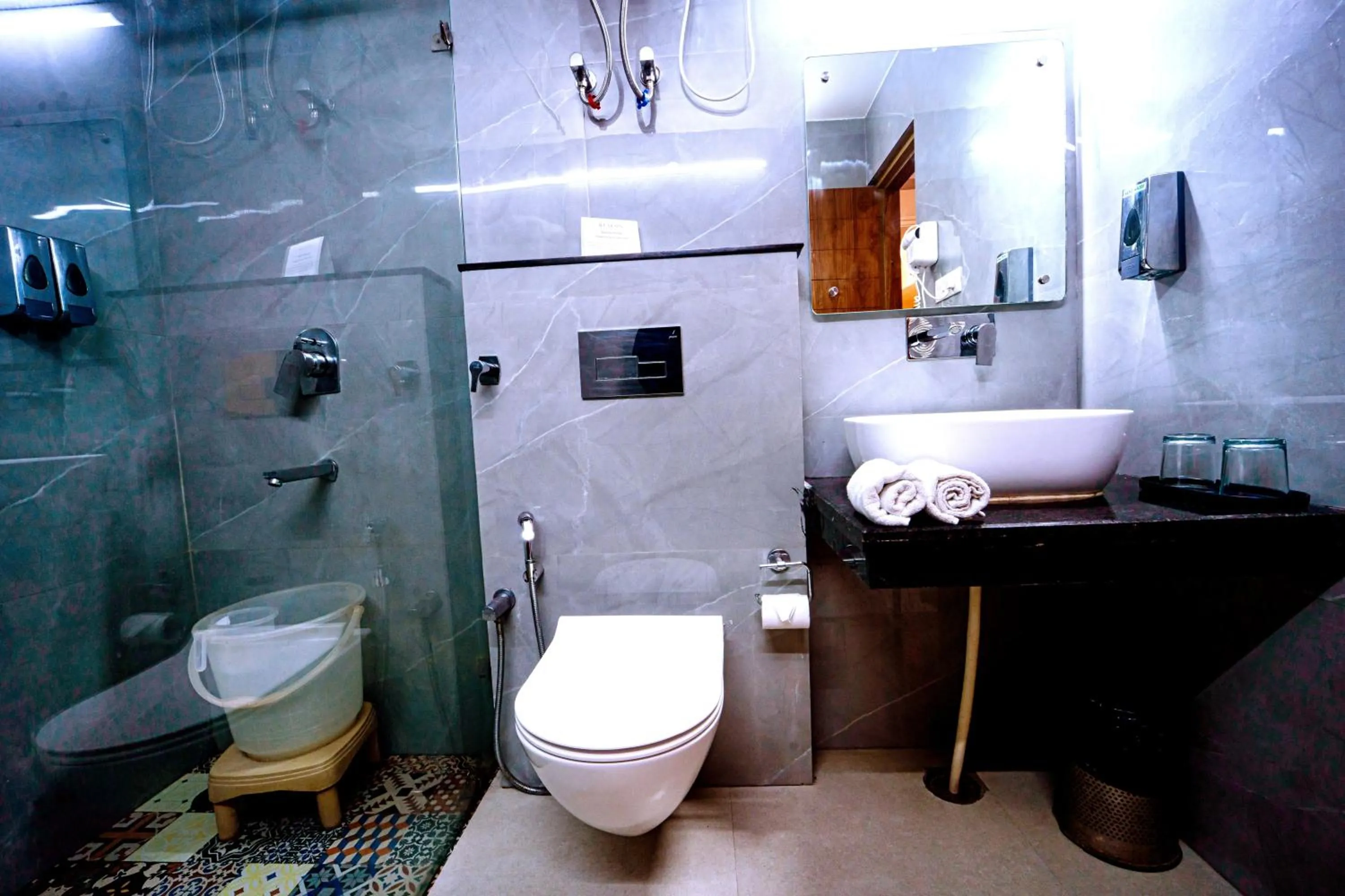 Bathroom in Grand Legacy Beacon, Dehradun