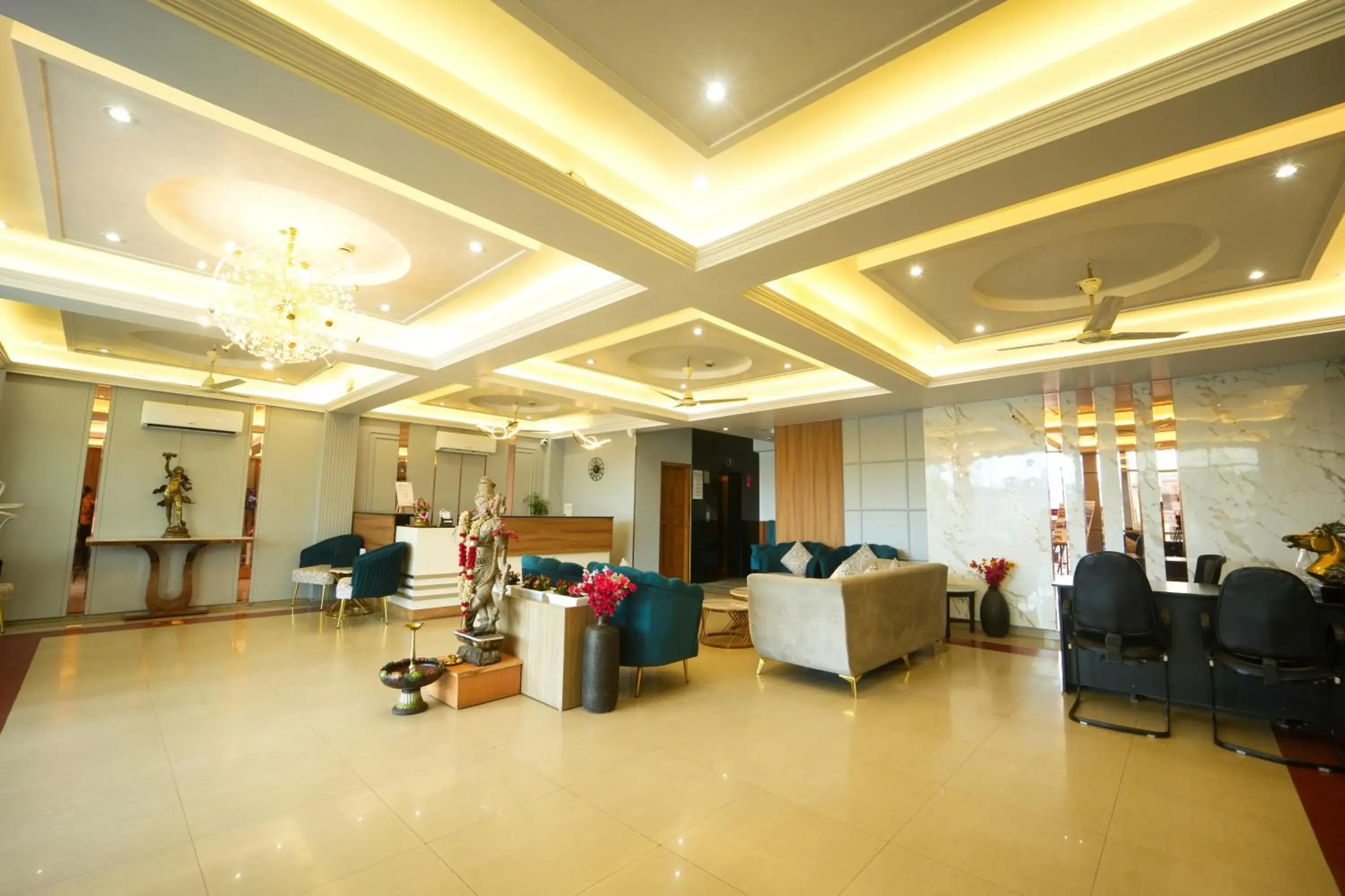 Lobby or reception in Grand Legacy Beacon, Dehradun Lobby or reception in Grand Legacy Beacon, Dehradun