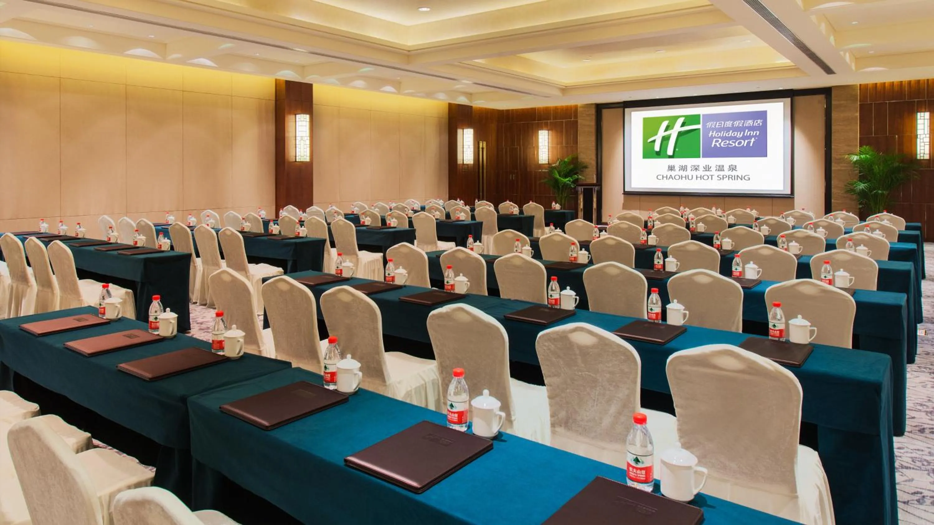 Meeting/conference room in Holiday Inn Resort Chaohu Hot Spring by IHG