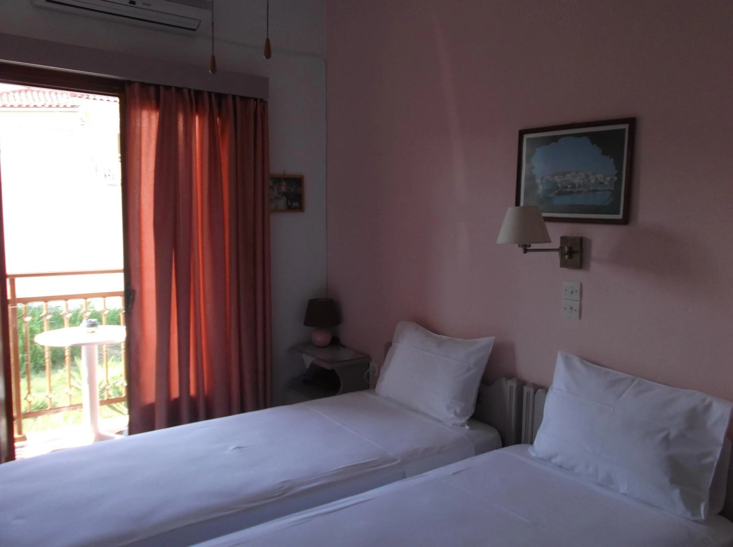 Bedroom, Bed in Blue Sky