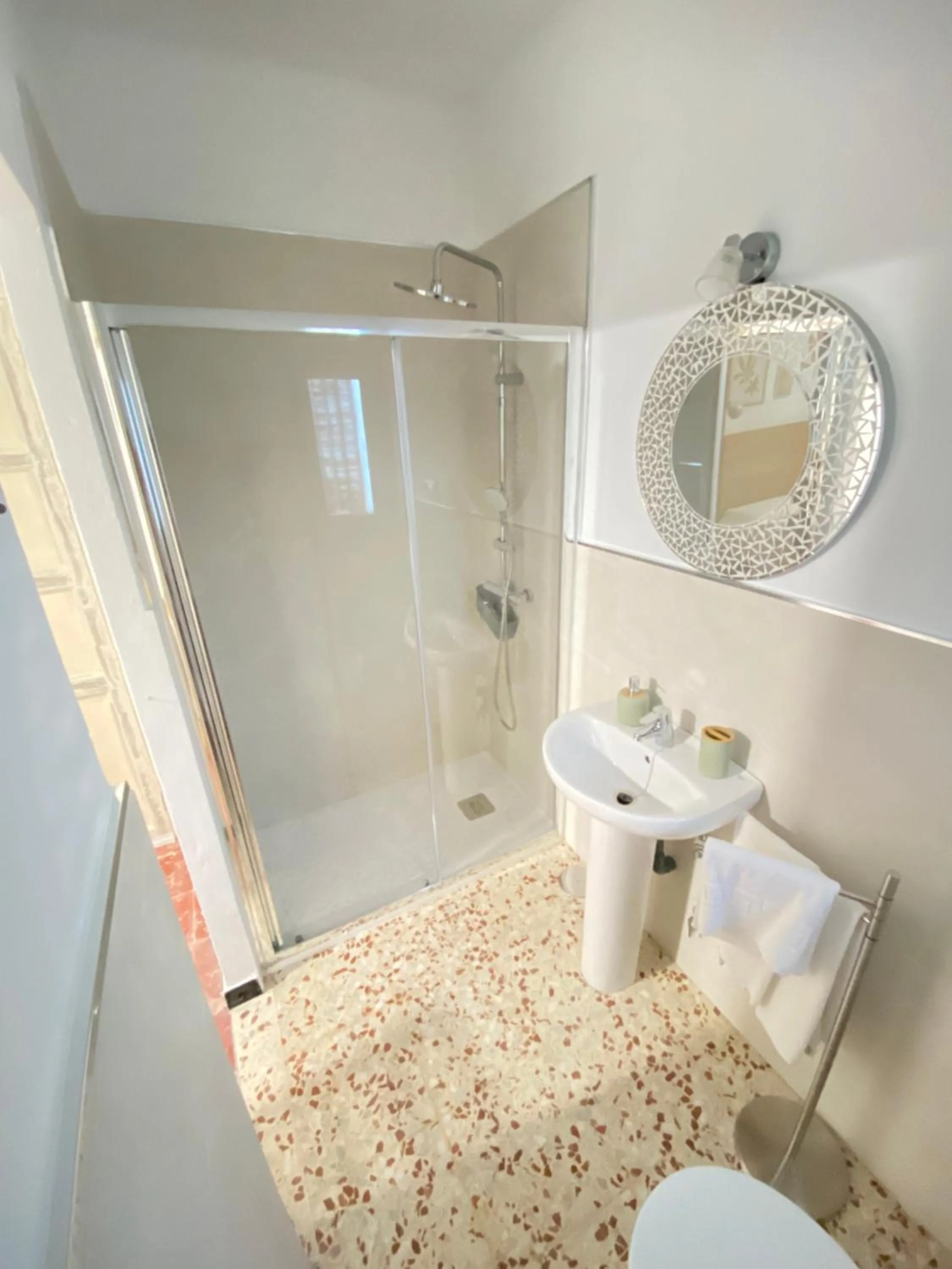Shower in Hotel Rural Casa Fina - Adults Recommended