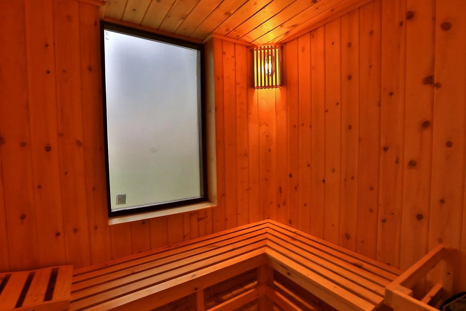 Sauna in Chaarya Resort & Spa