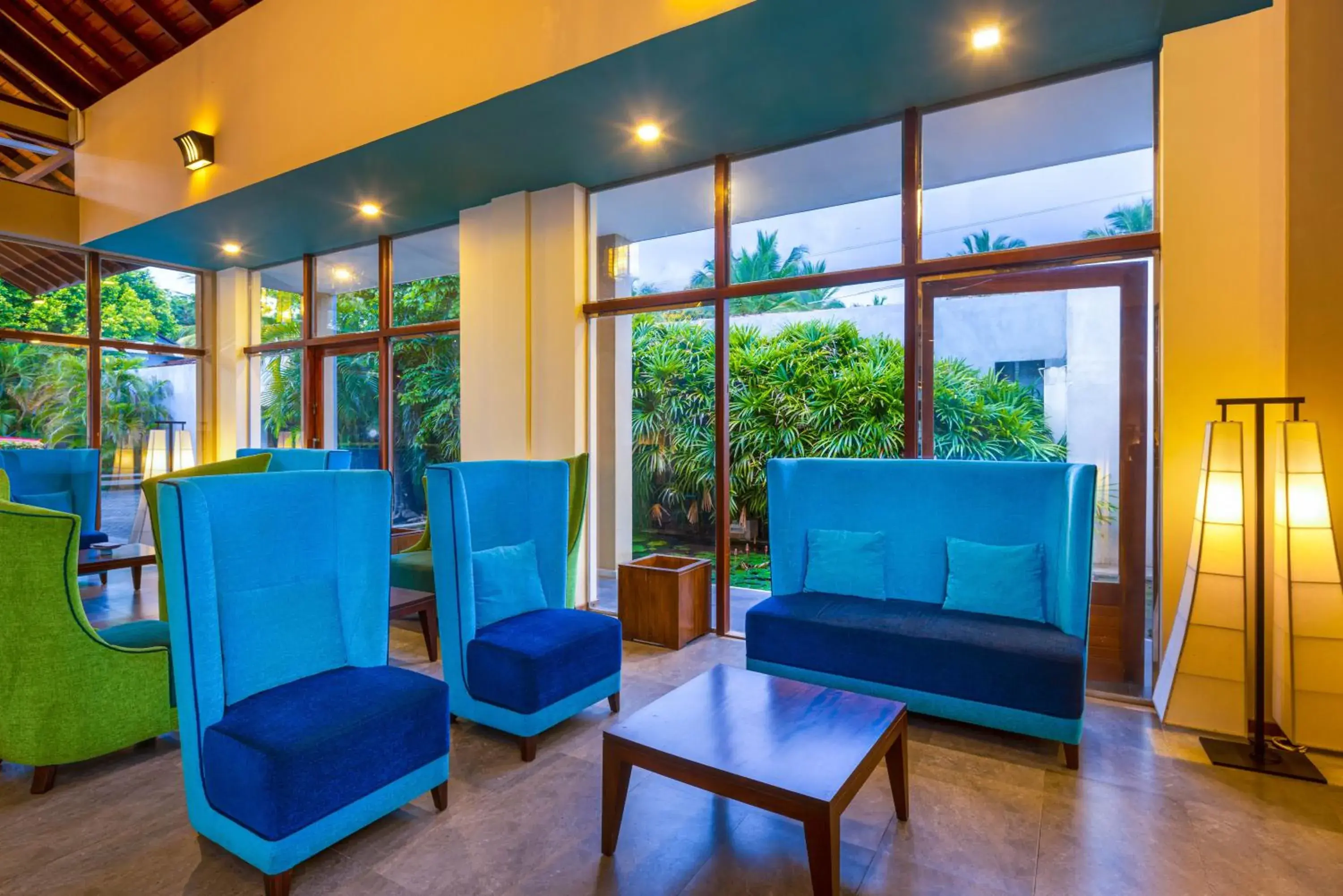 Lobby or reception in Chaarya Resort & Spa Lobby or reception in Chaarya Resort & Spa