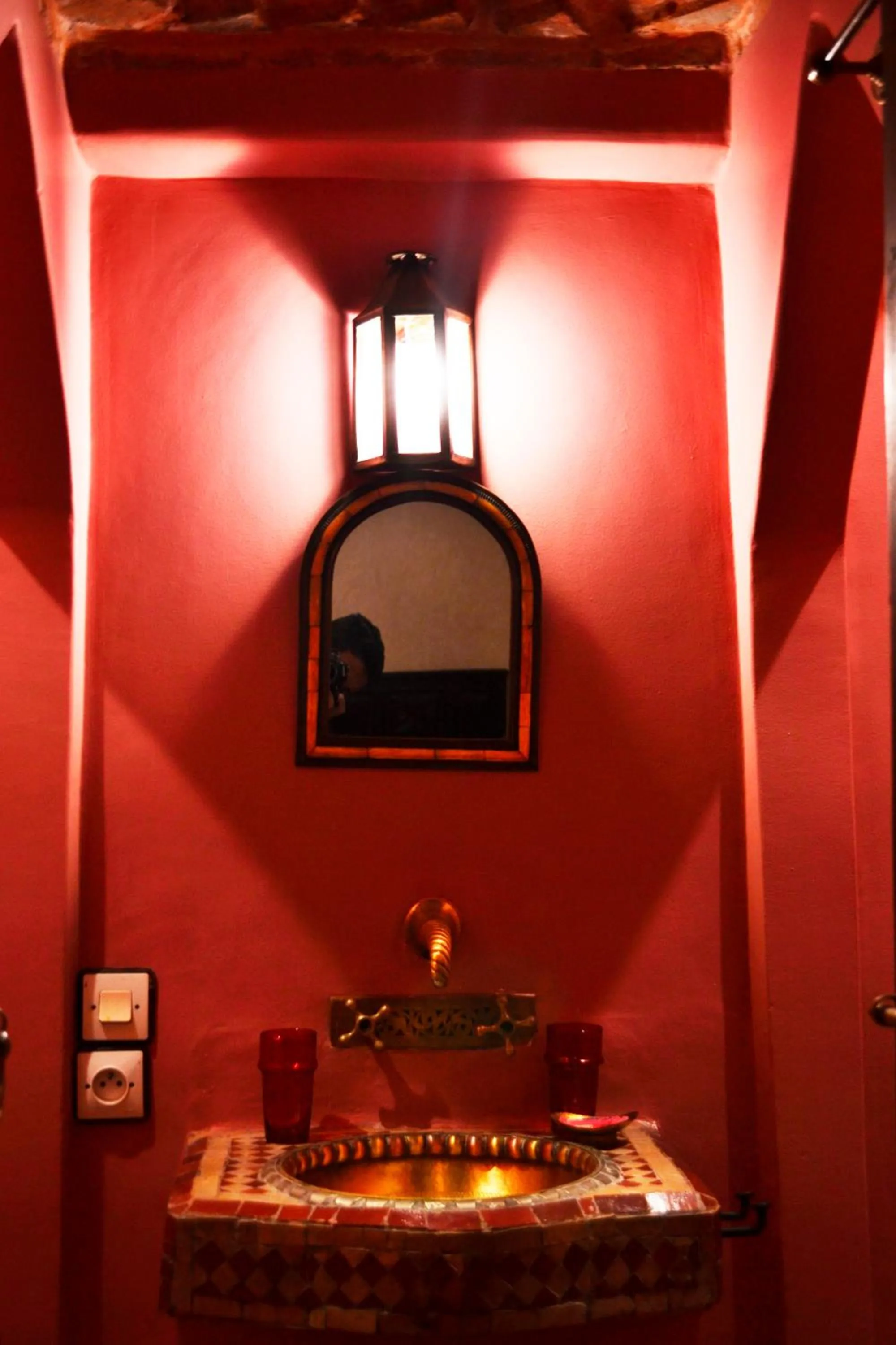 Decorative detail in Riad Charik