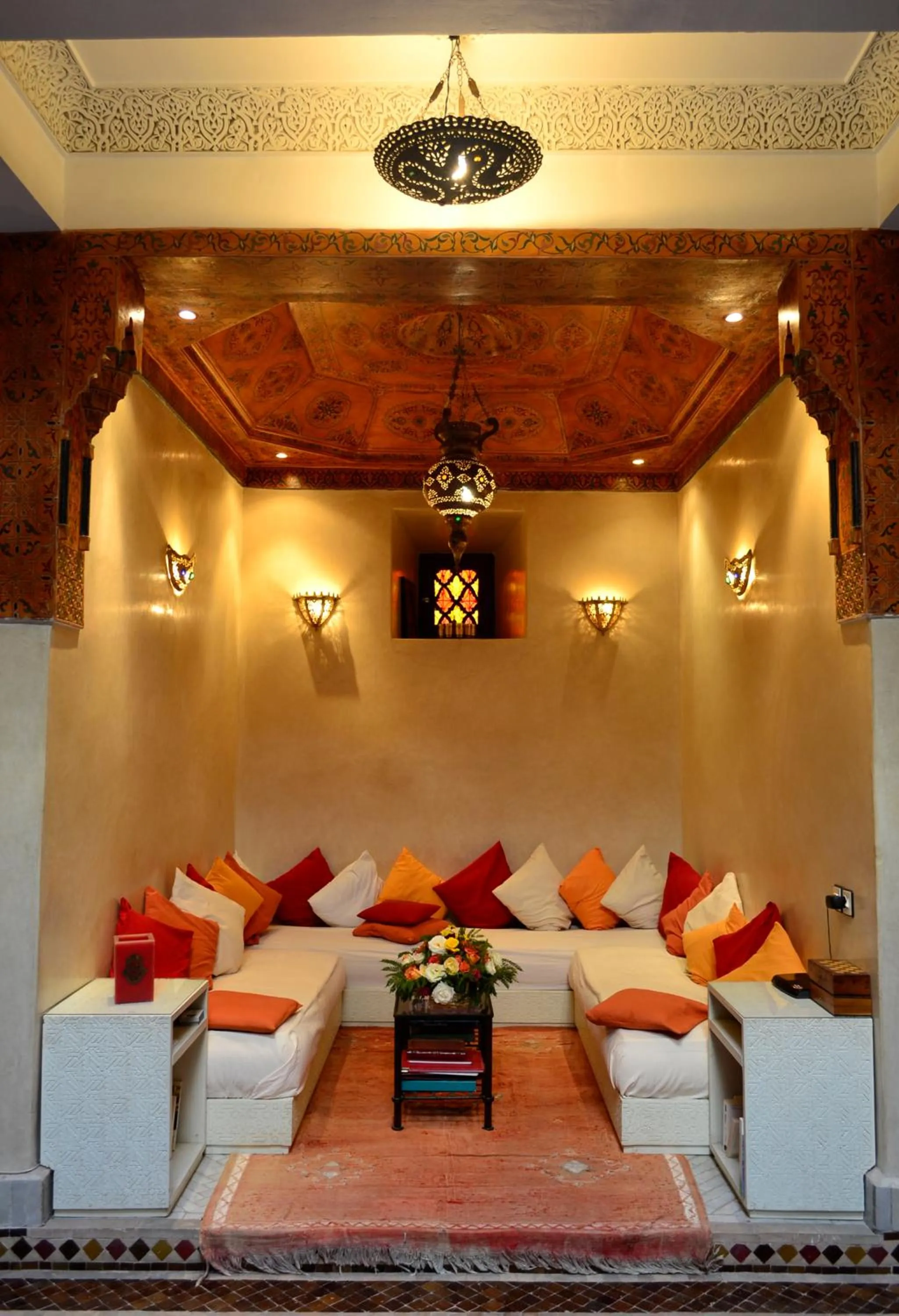 Lobby or reception in Riad Charik