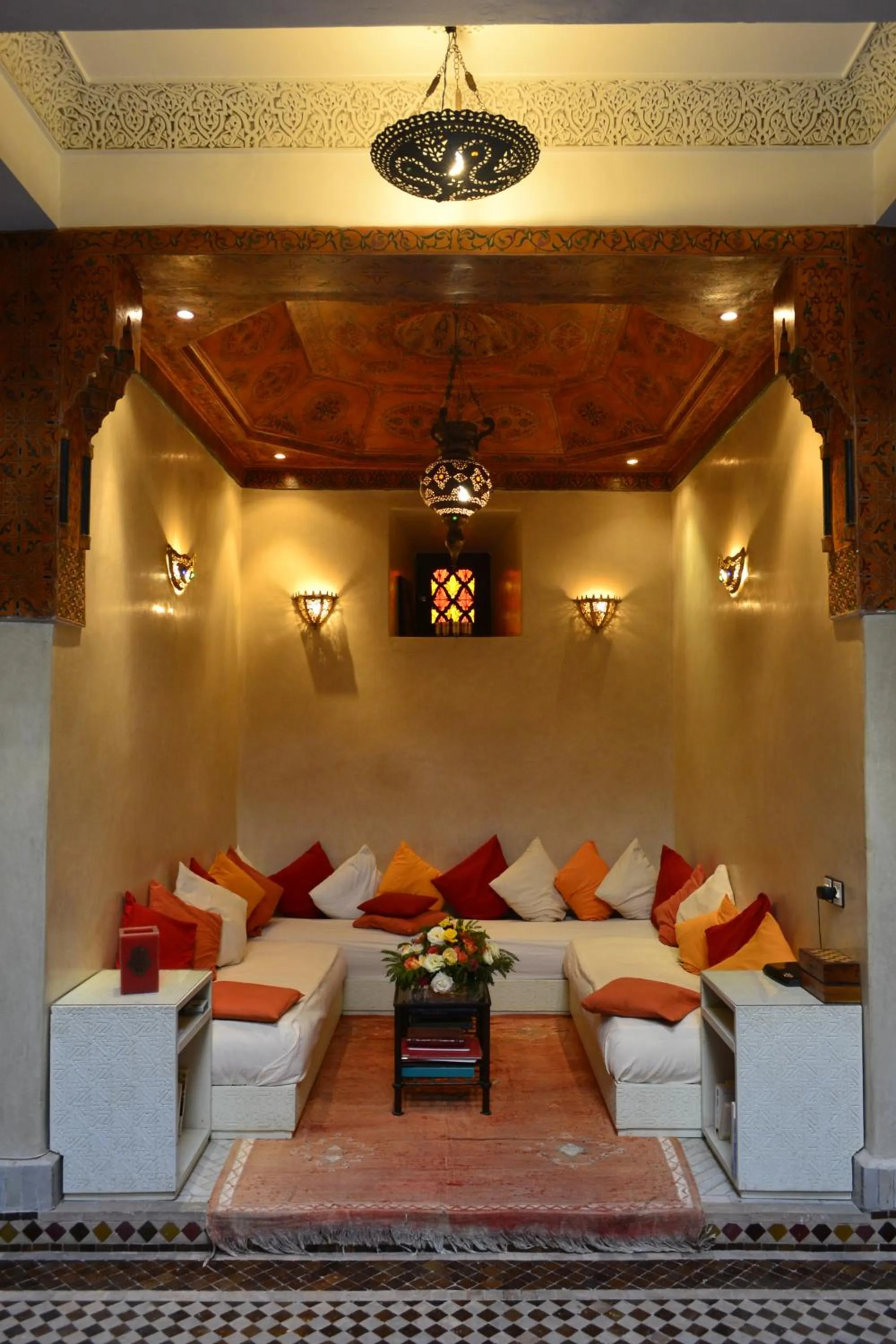 Lobby or reception in Riad Charik