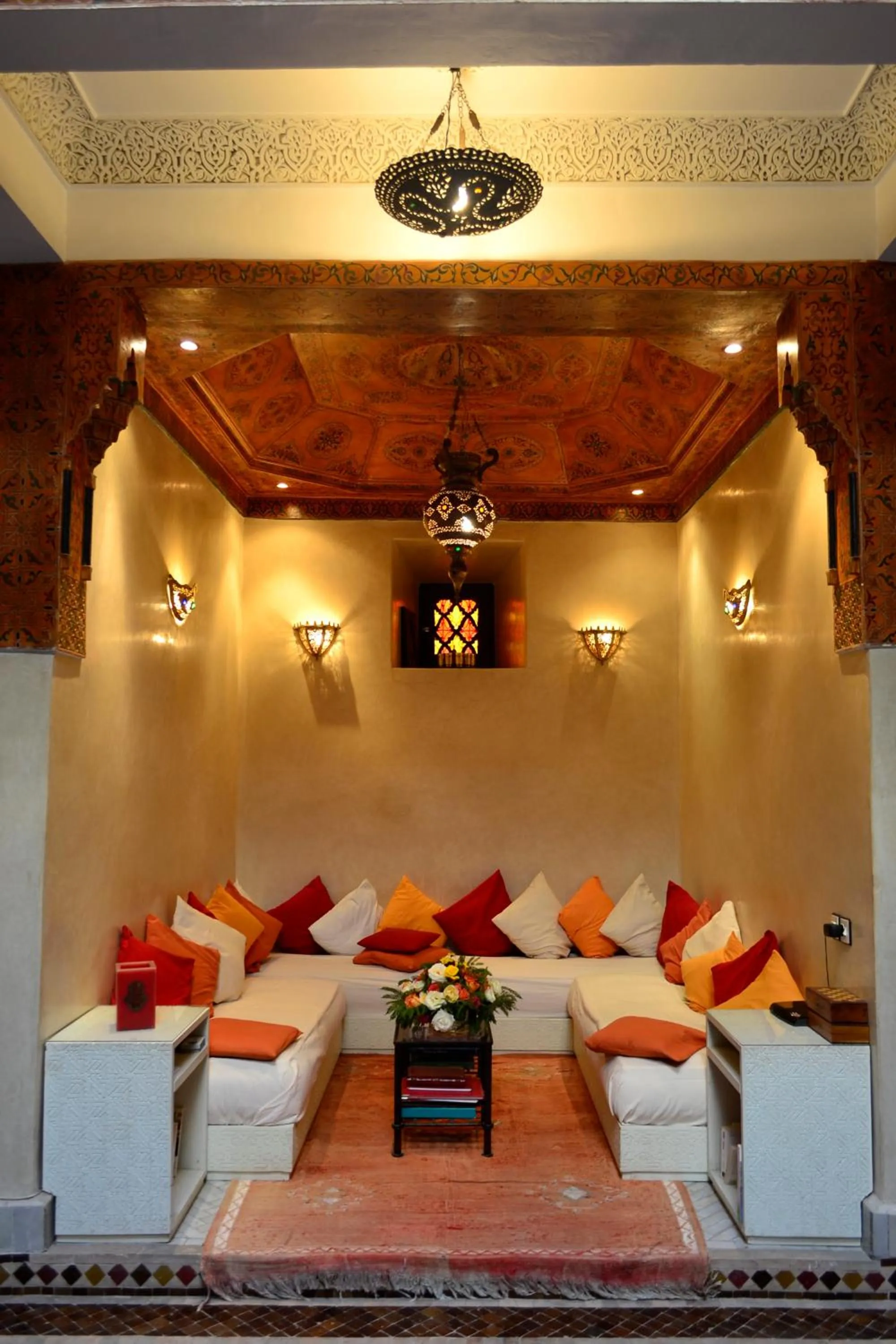 Dining area in Riad Charik