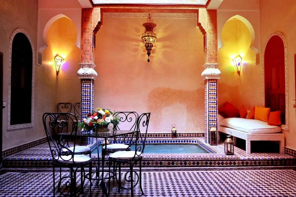 Lobby or reception in Riad Charik