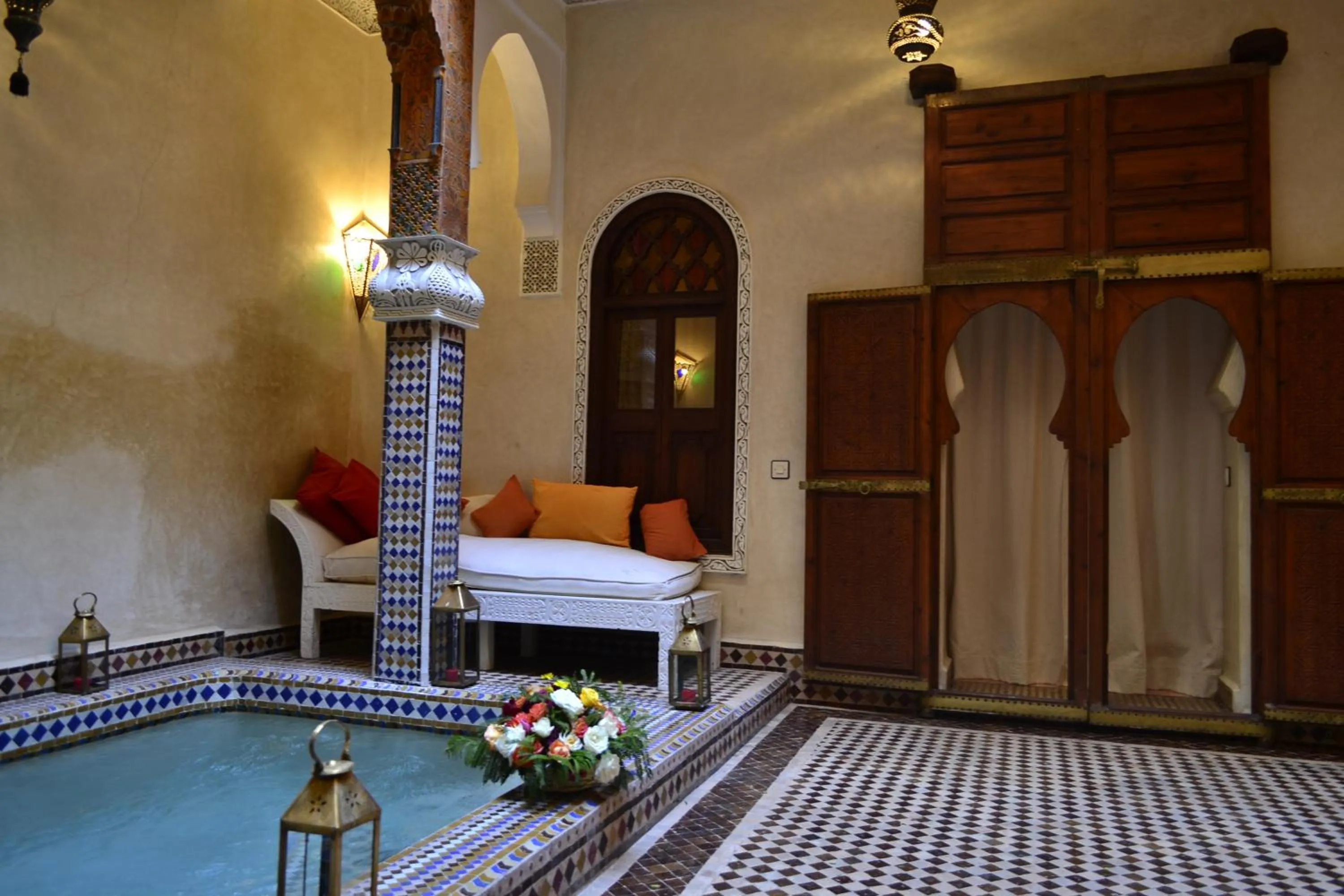 Patio in Riad Charik