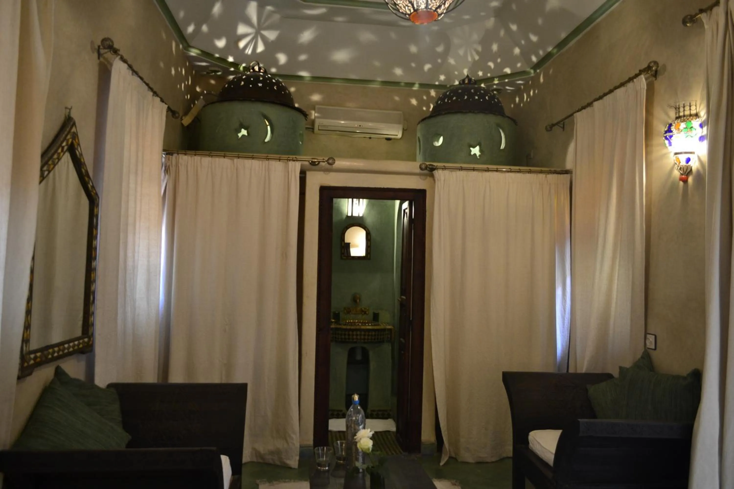 Seating area in Riad Charik
