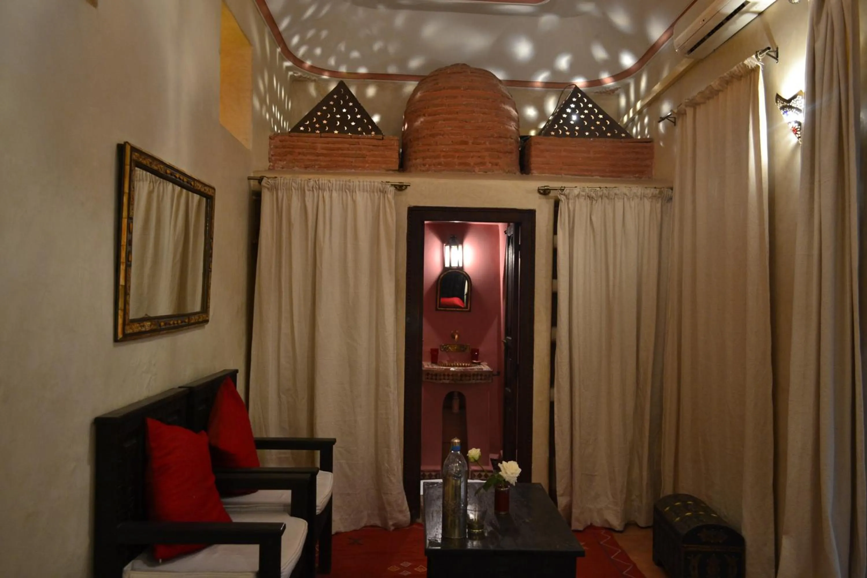Seating area in Riad Charik