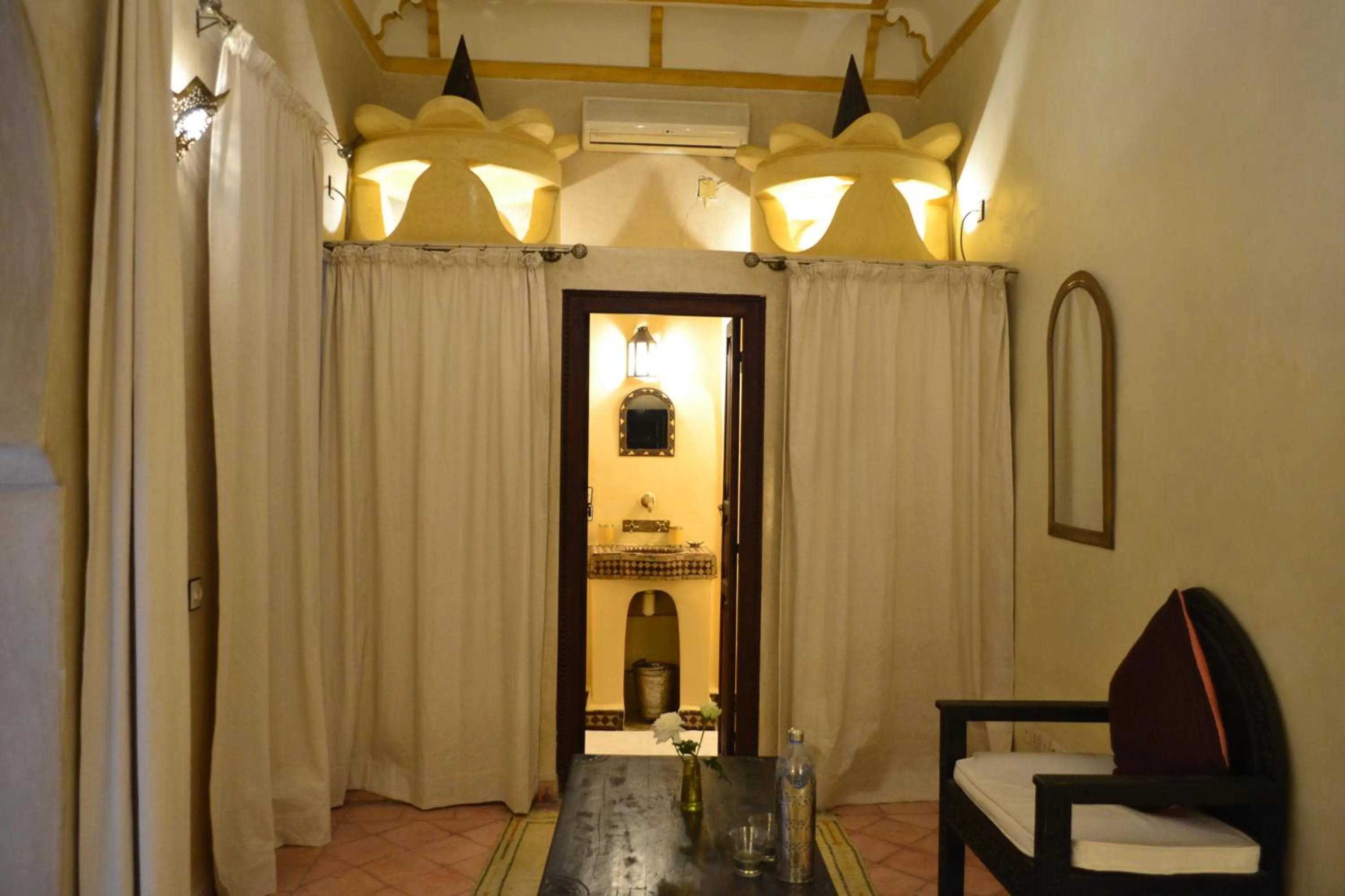 Seating area in Riad Charik