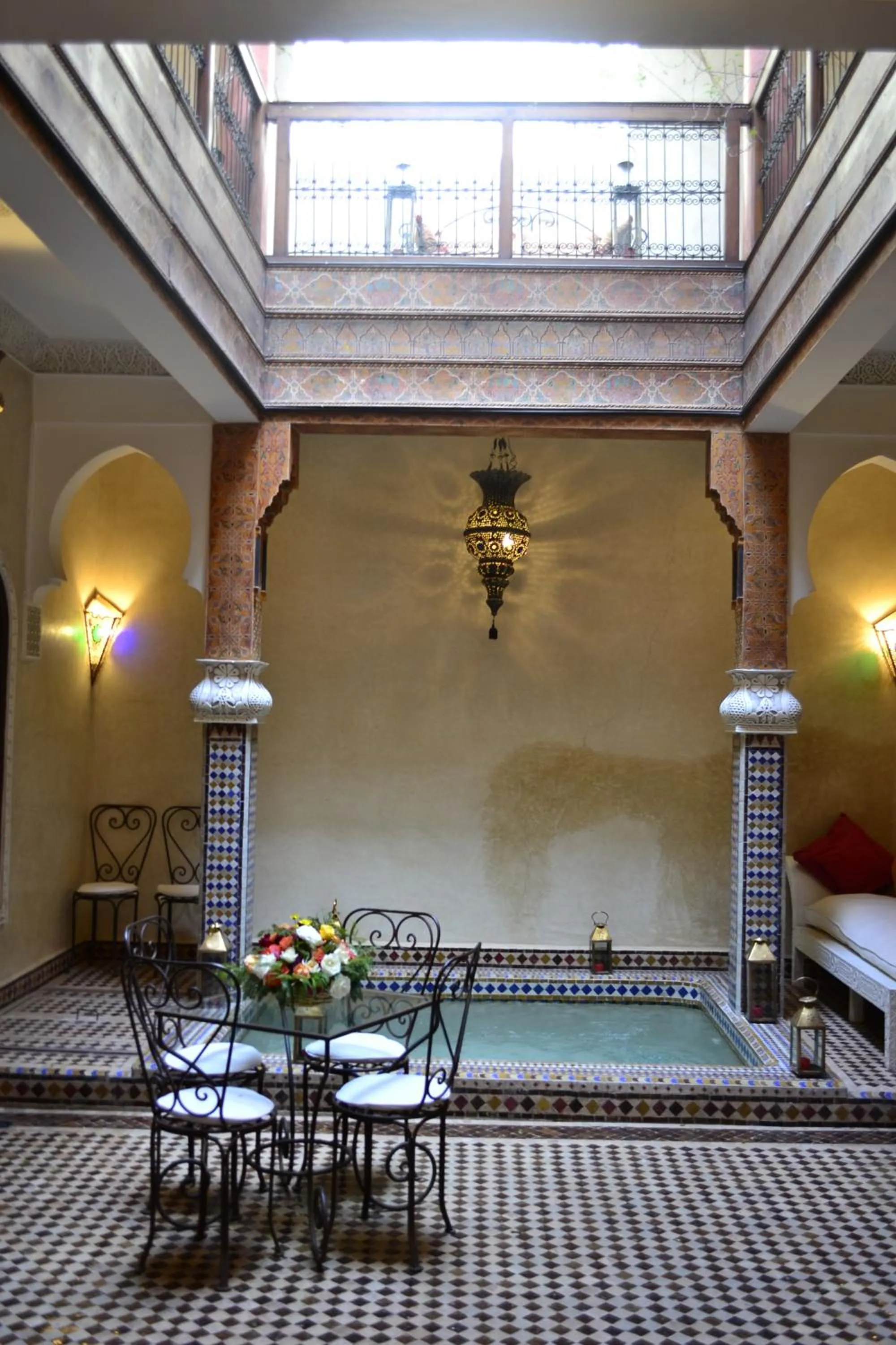 Patio in Riad Charik