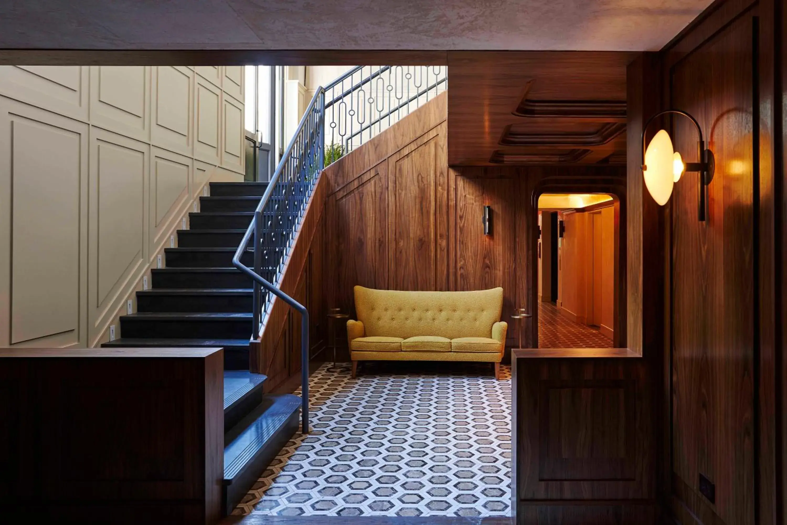 Lobby or reception in Walker Hotel Tribeca Lobby or reception in Walker Hotel Tribeca