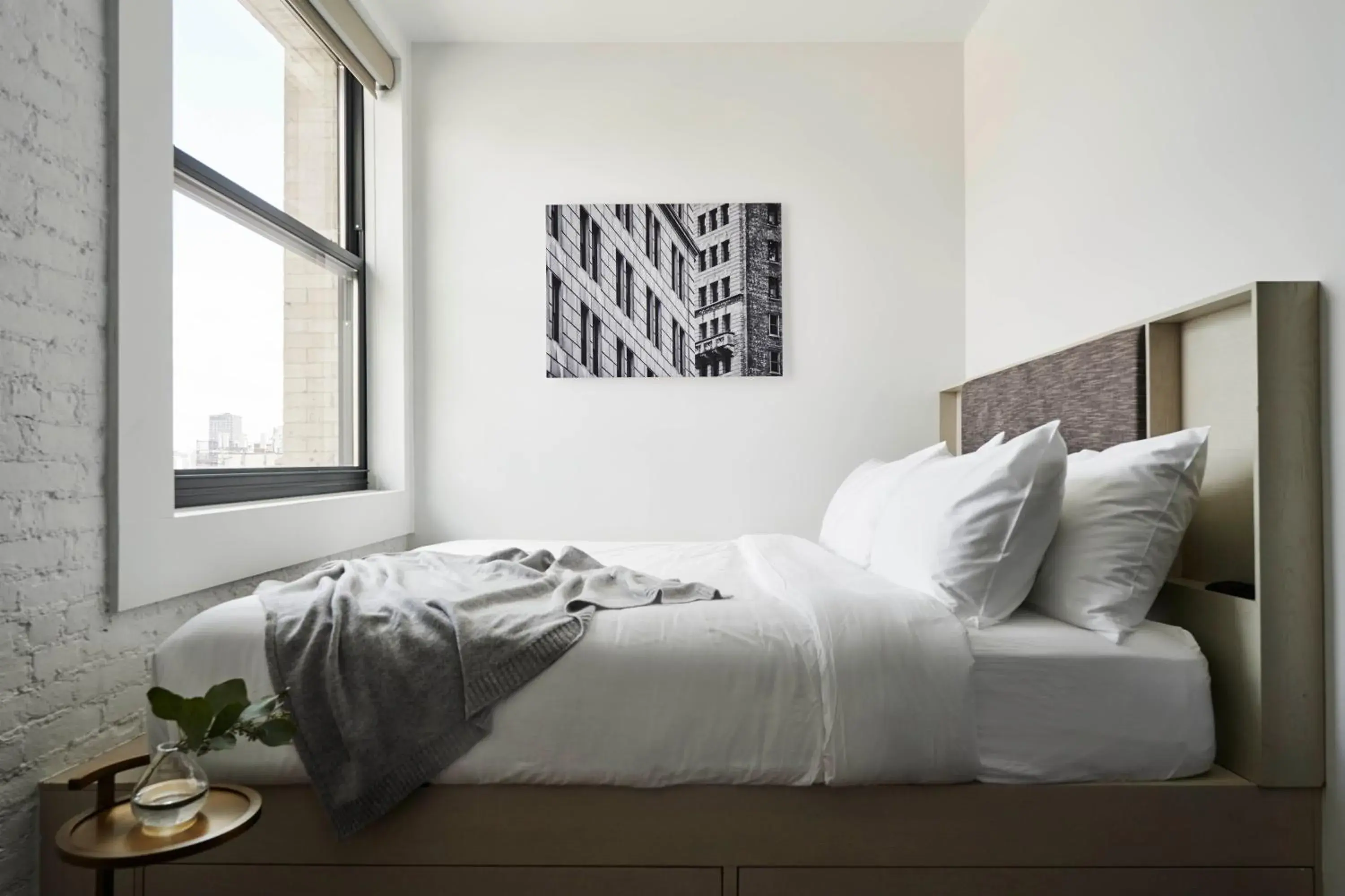 Bed in Walker Hotel Tribeca Bed in Walker Hotel Tribeca