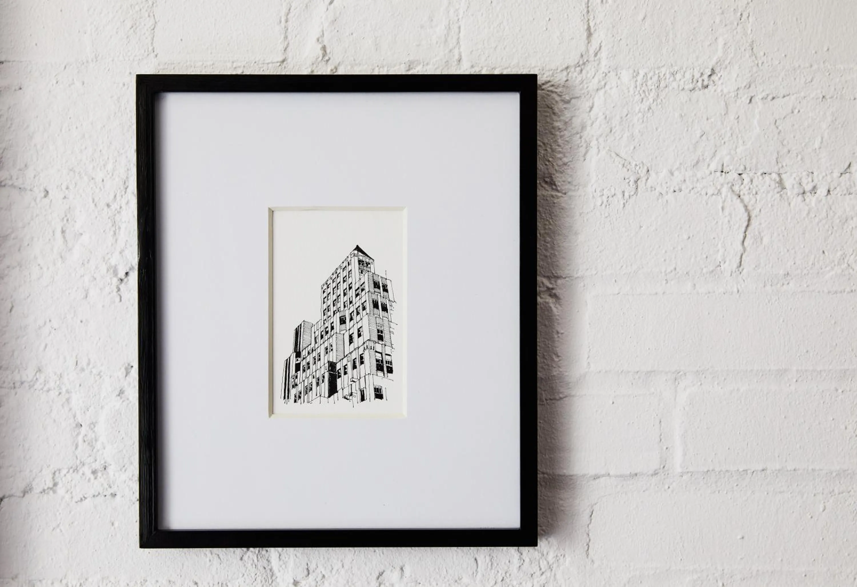 Property building in Walker Hotel Tribeca