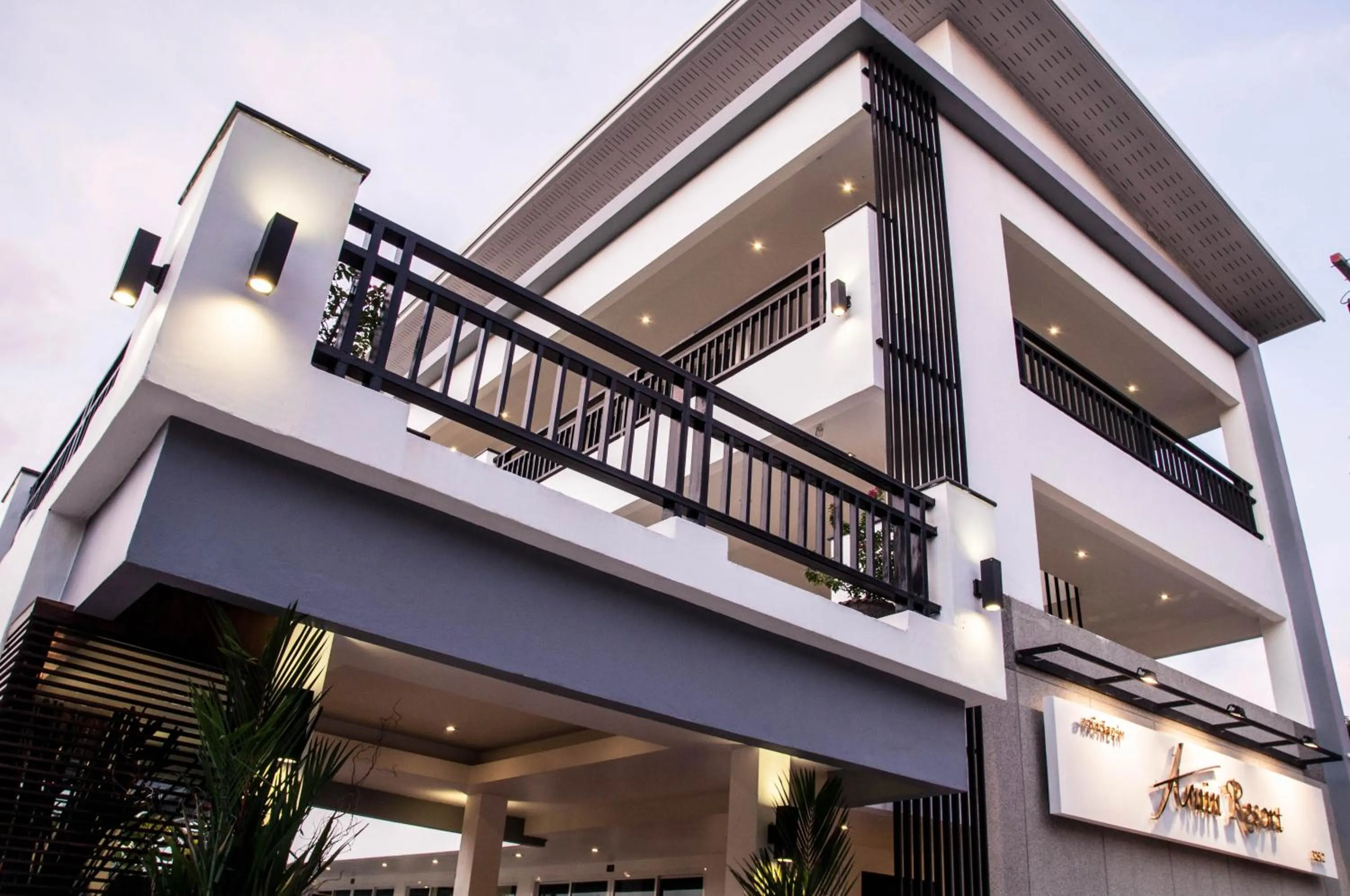 Facade/entrance in Amin Resort