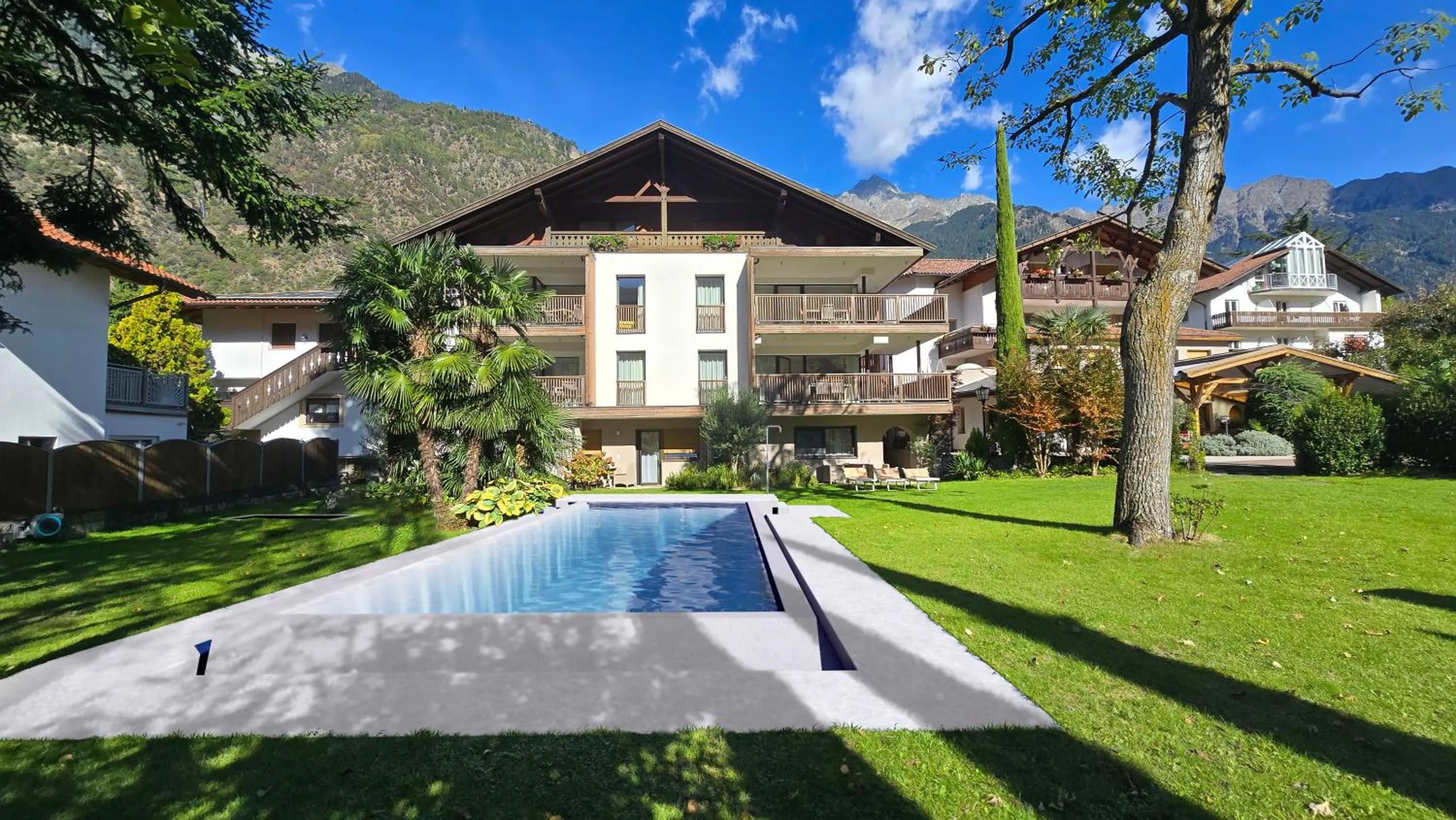 Swimming pool in Apartm. & BB Ferienidylle Gstrein