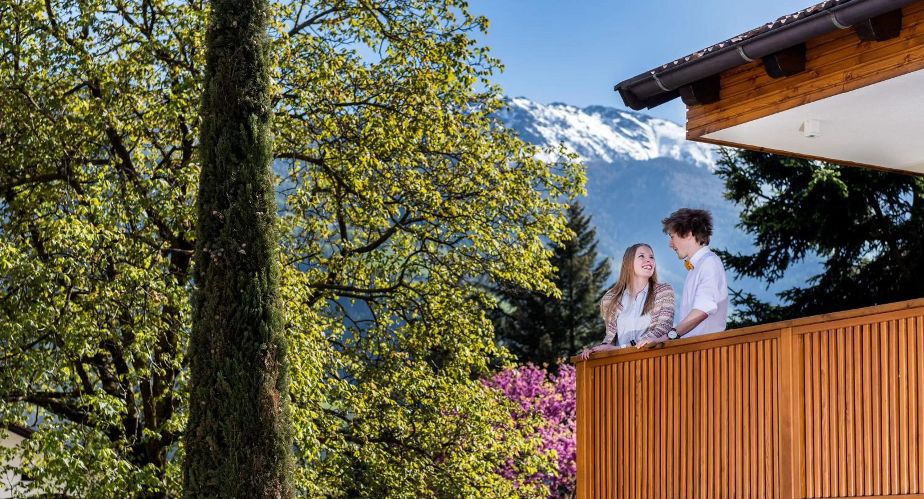 Balcony/Terrace in Apartm. & BB Ferienidylle Gstrein