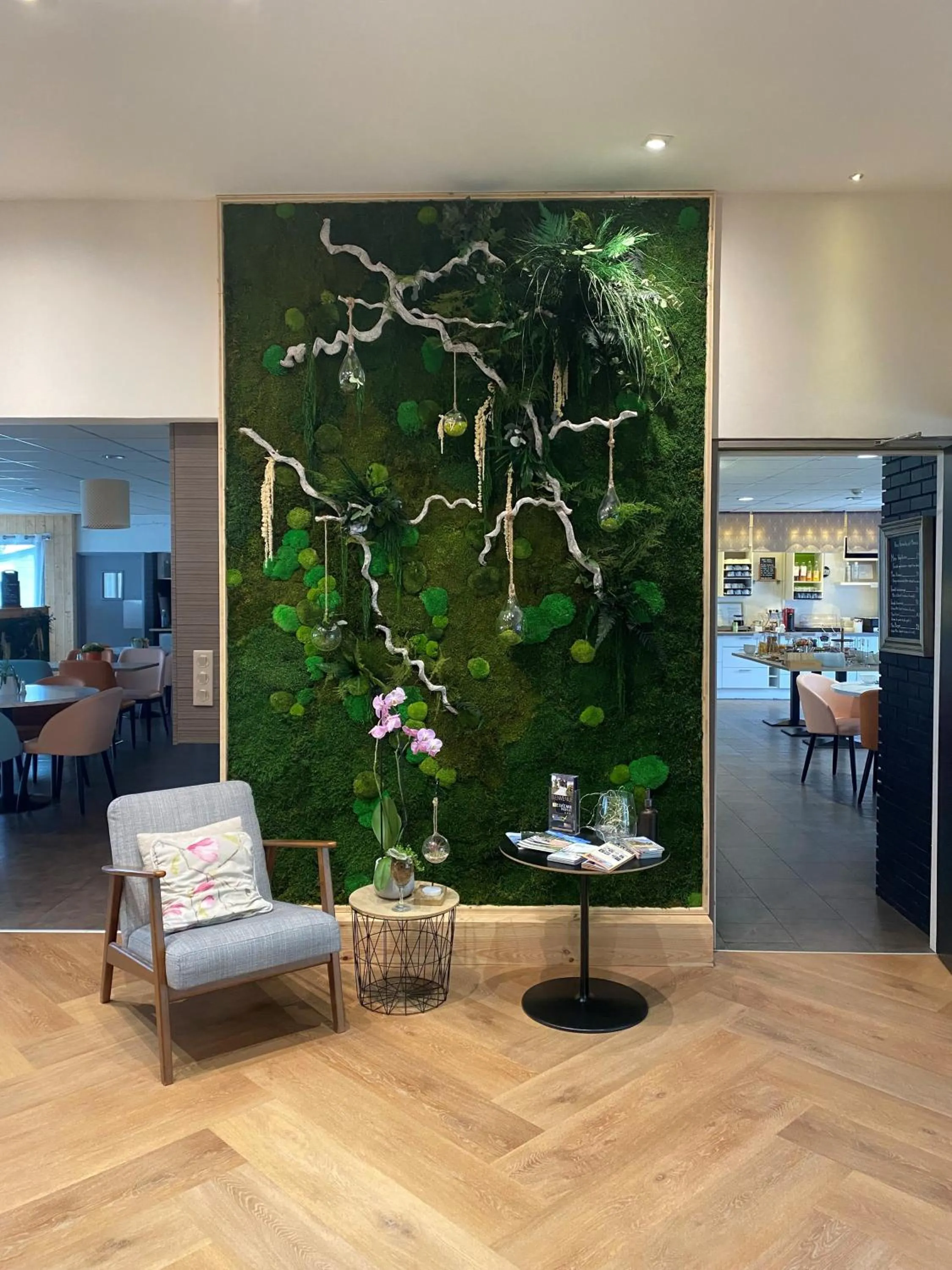 Living room in Hotel Restaurant l'Eskemm St Brieuc-Trégueux