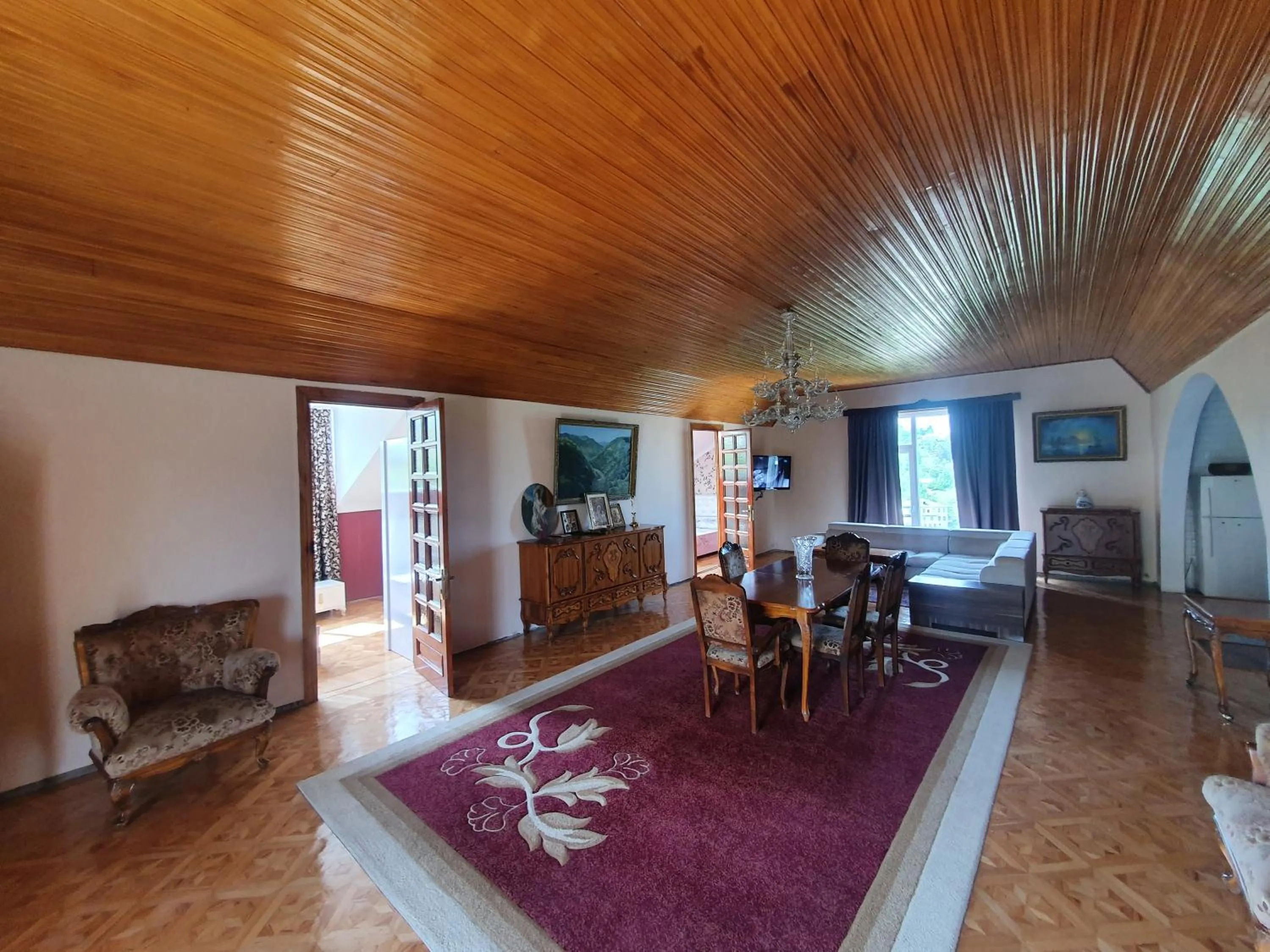 Living room in Green Cape Guest House