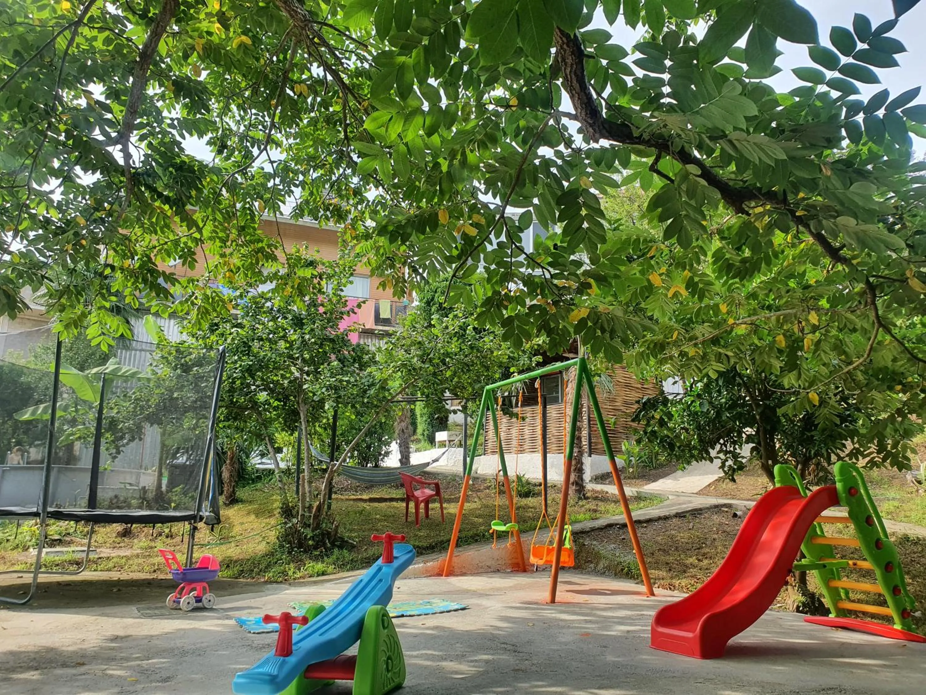 Children play ground in Green Cape Guest House