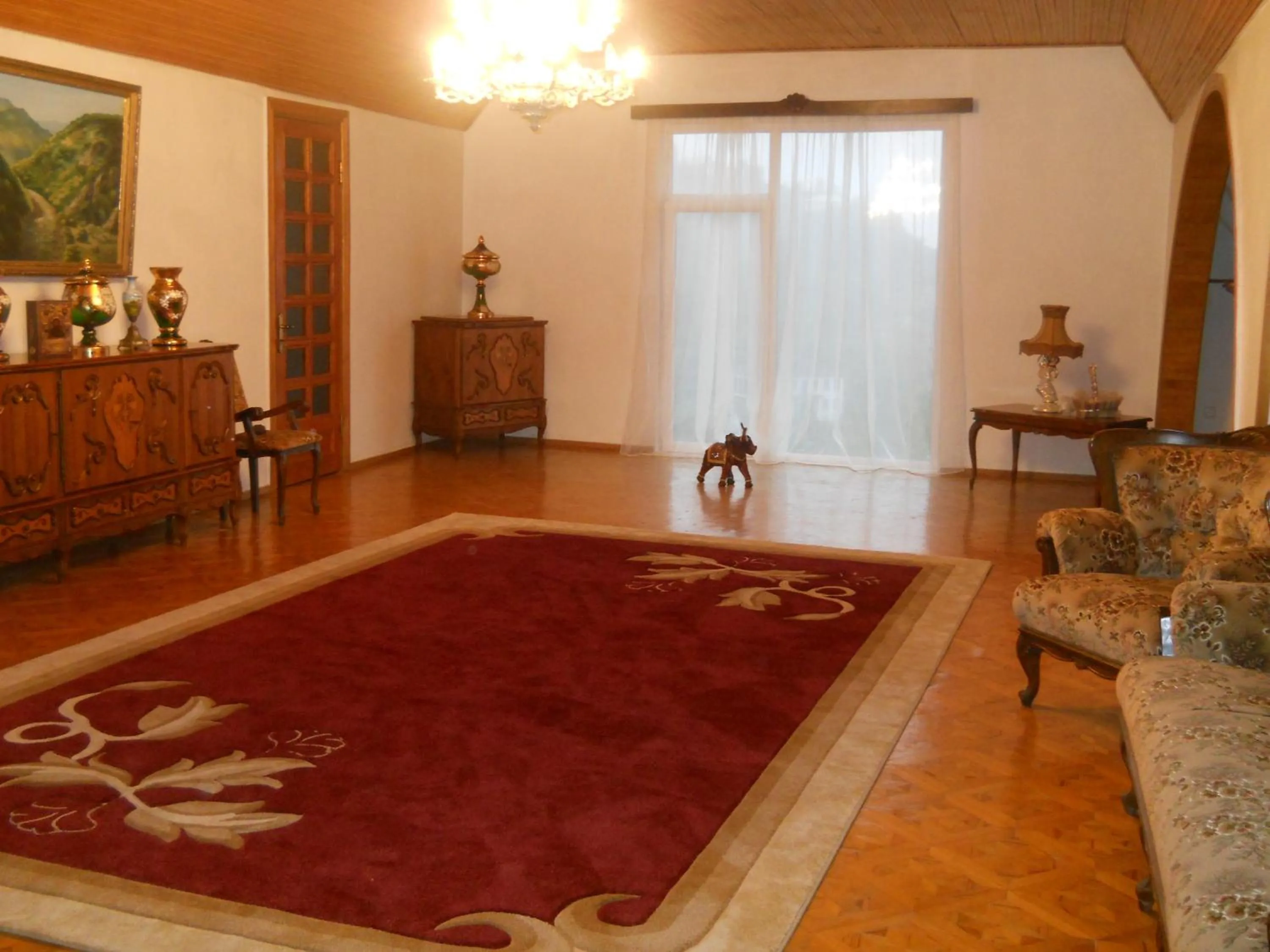 Living room in Green Cape Guest House