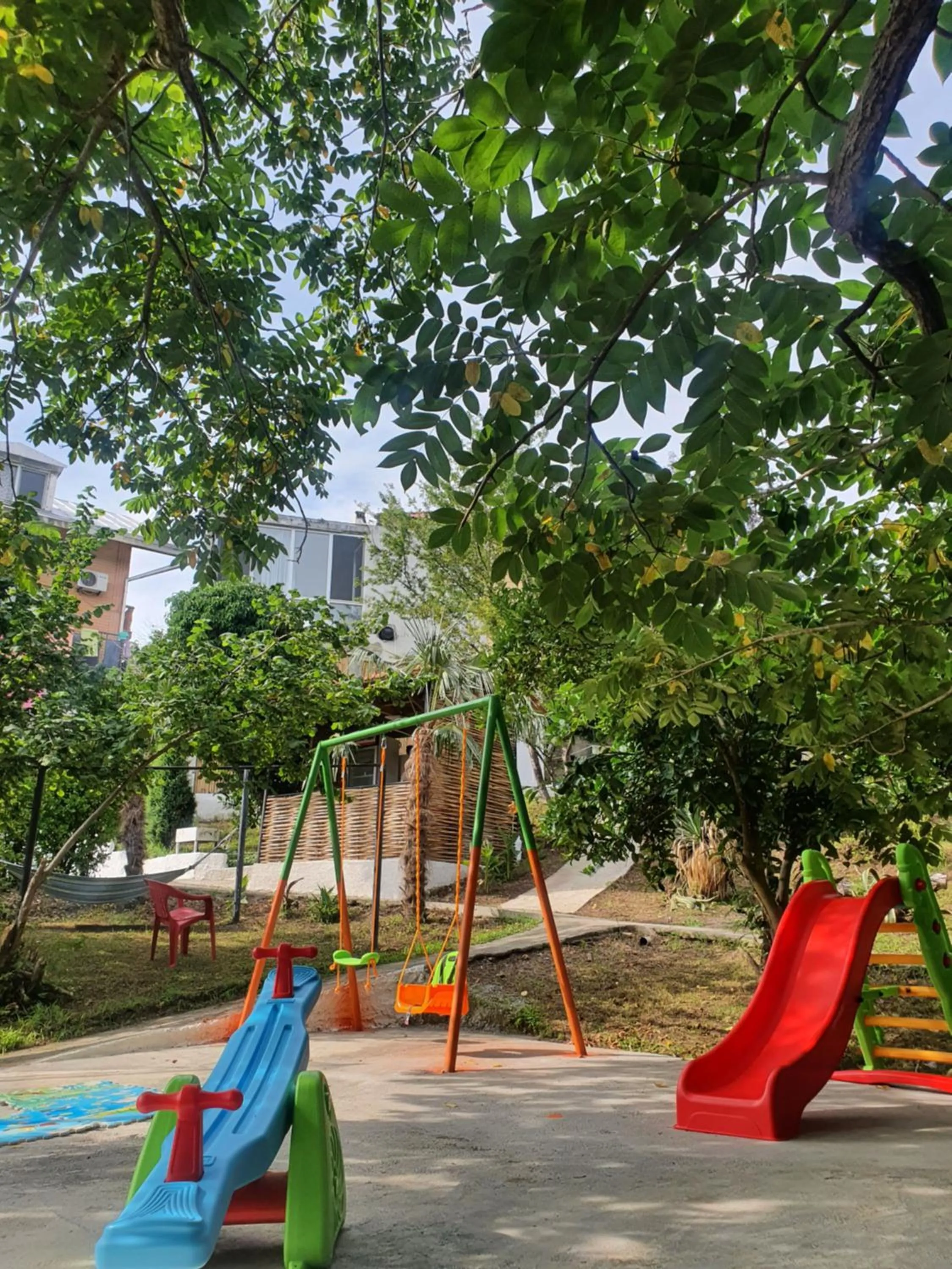 Children play ground in Green Cape Guest House