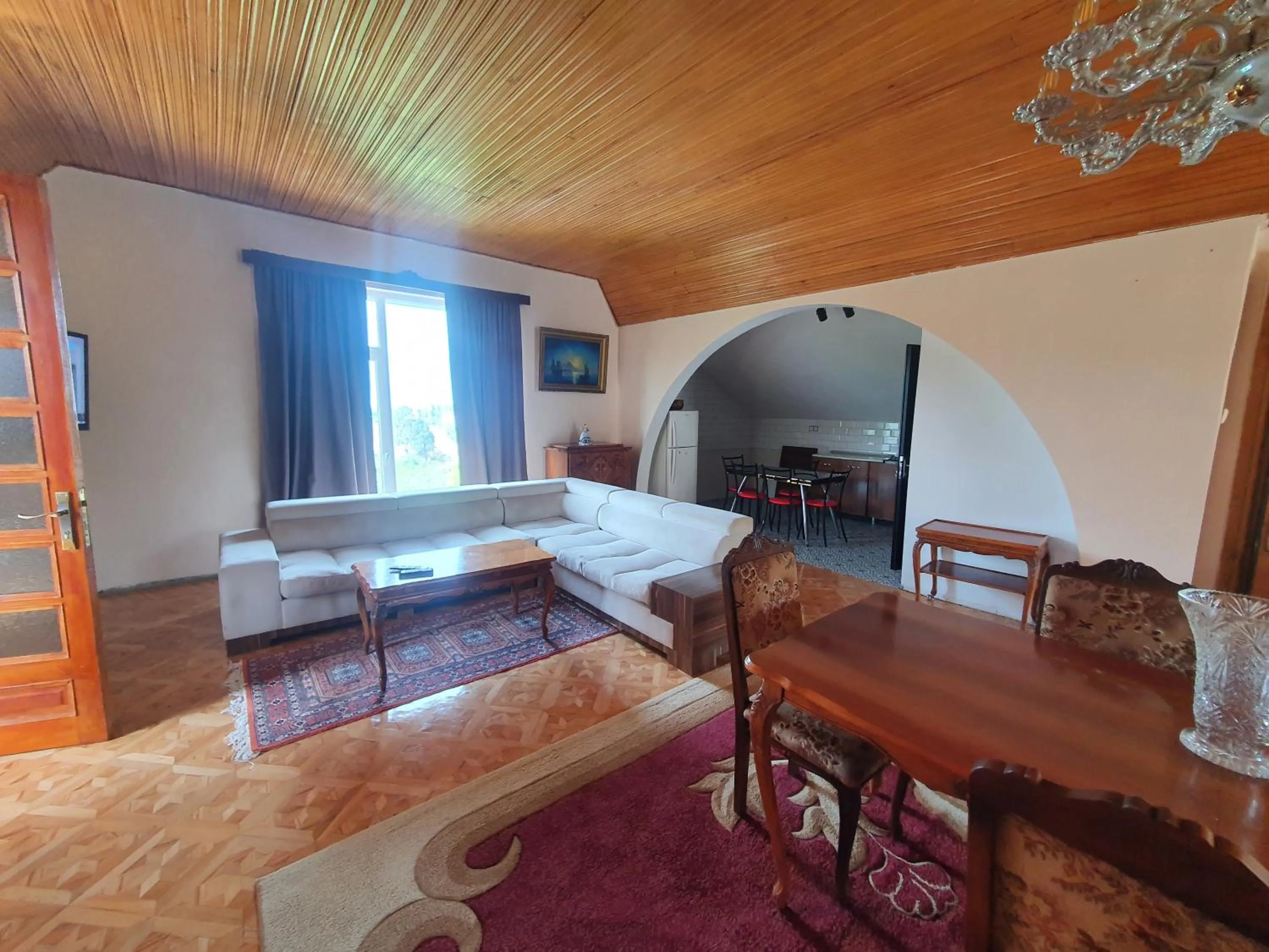 Living room, Bed in Green Cape Guest House