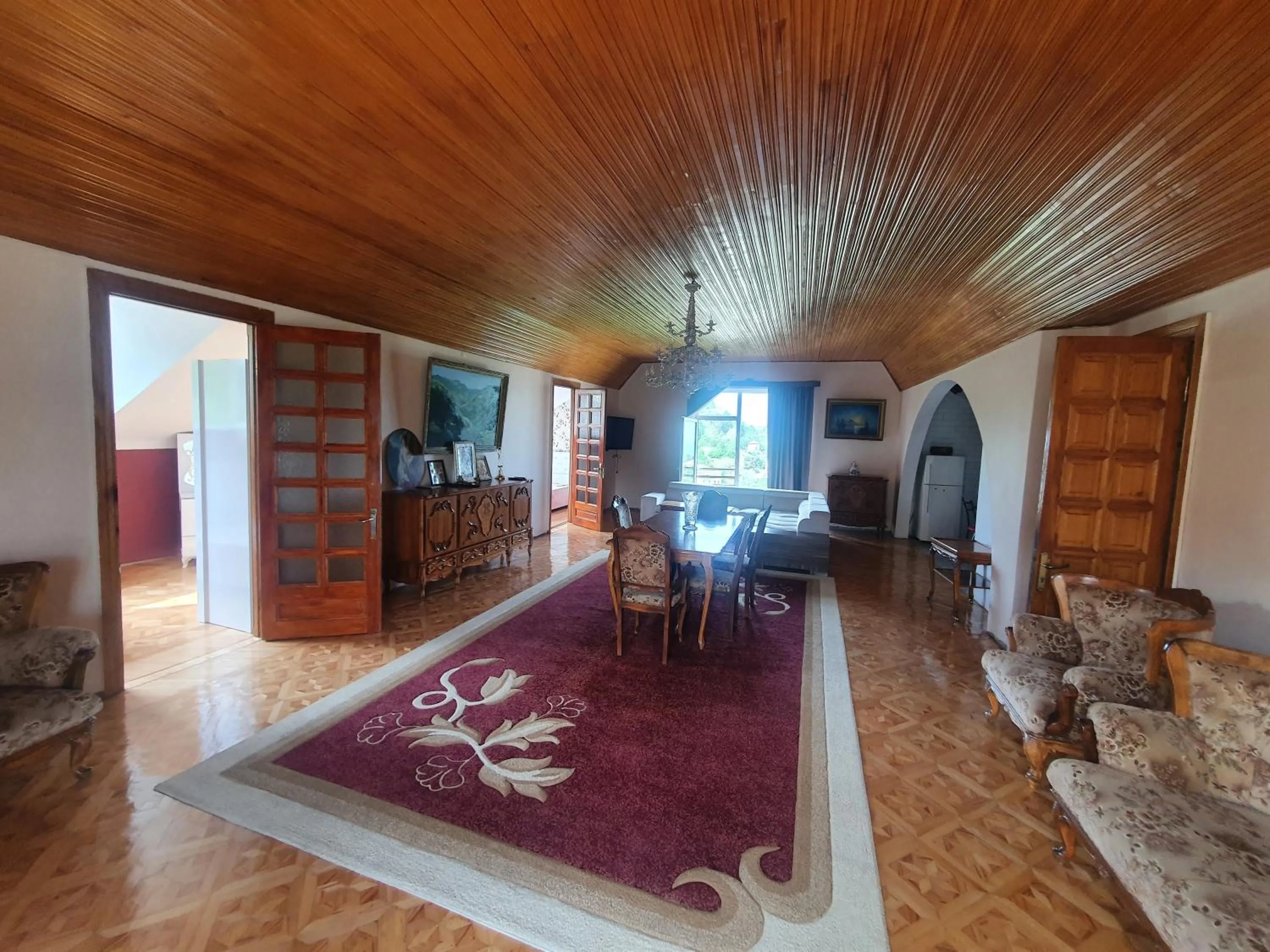 Living room in Green Cape Guest House